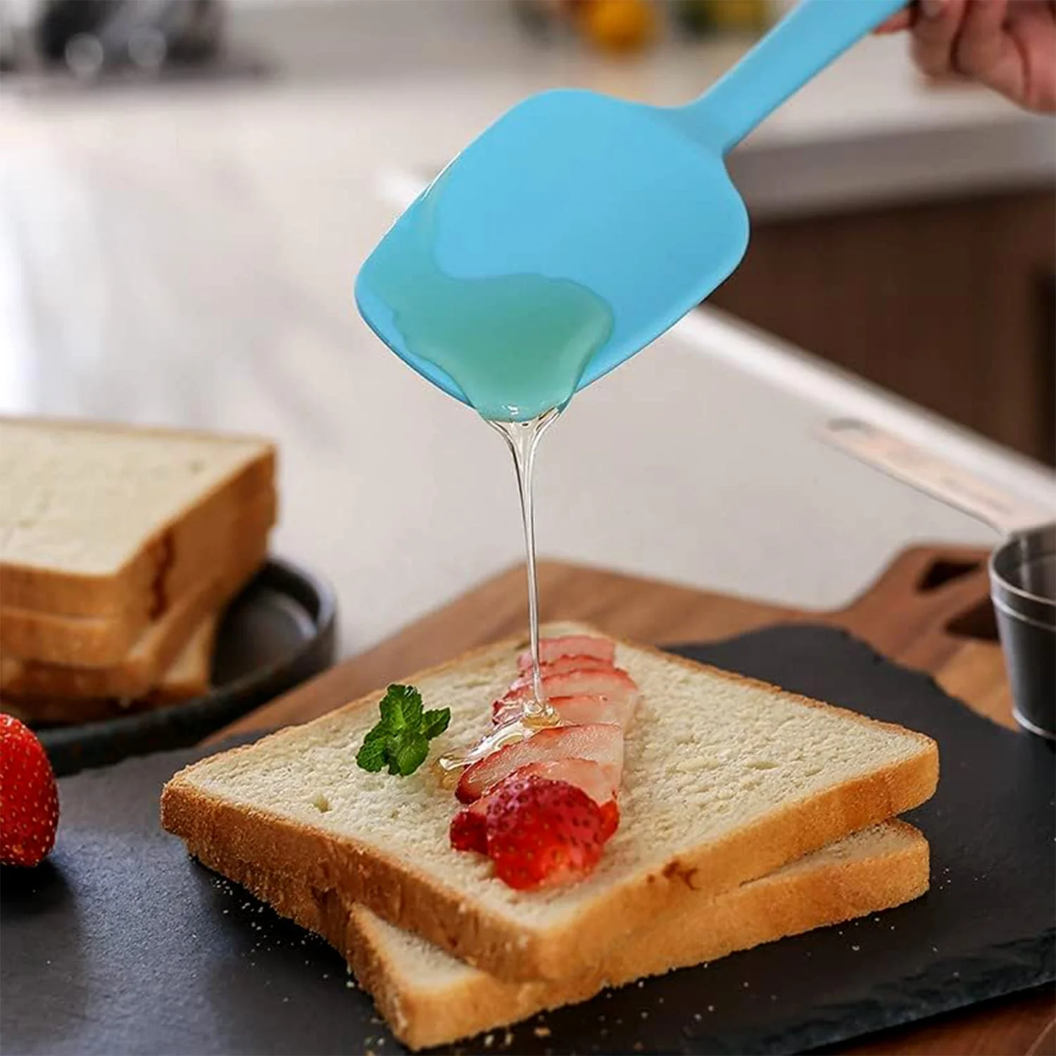 Silicone Spatula for Baking & Cooking (1 Pc) - Image 5