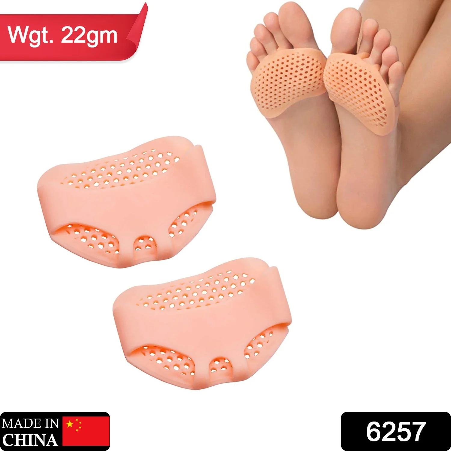 Silicone Tiptoe Protector – Cover for Men & Women - Image 2