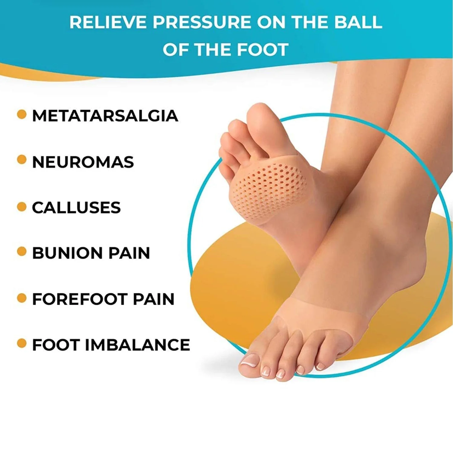 Silicone Tiptoe Protector – Cover for Men & Women - Image 3