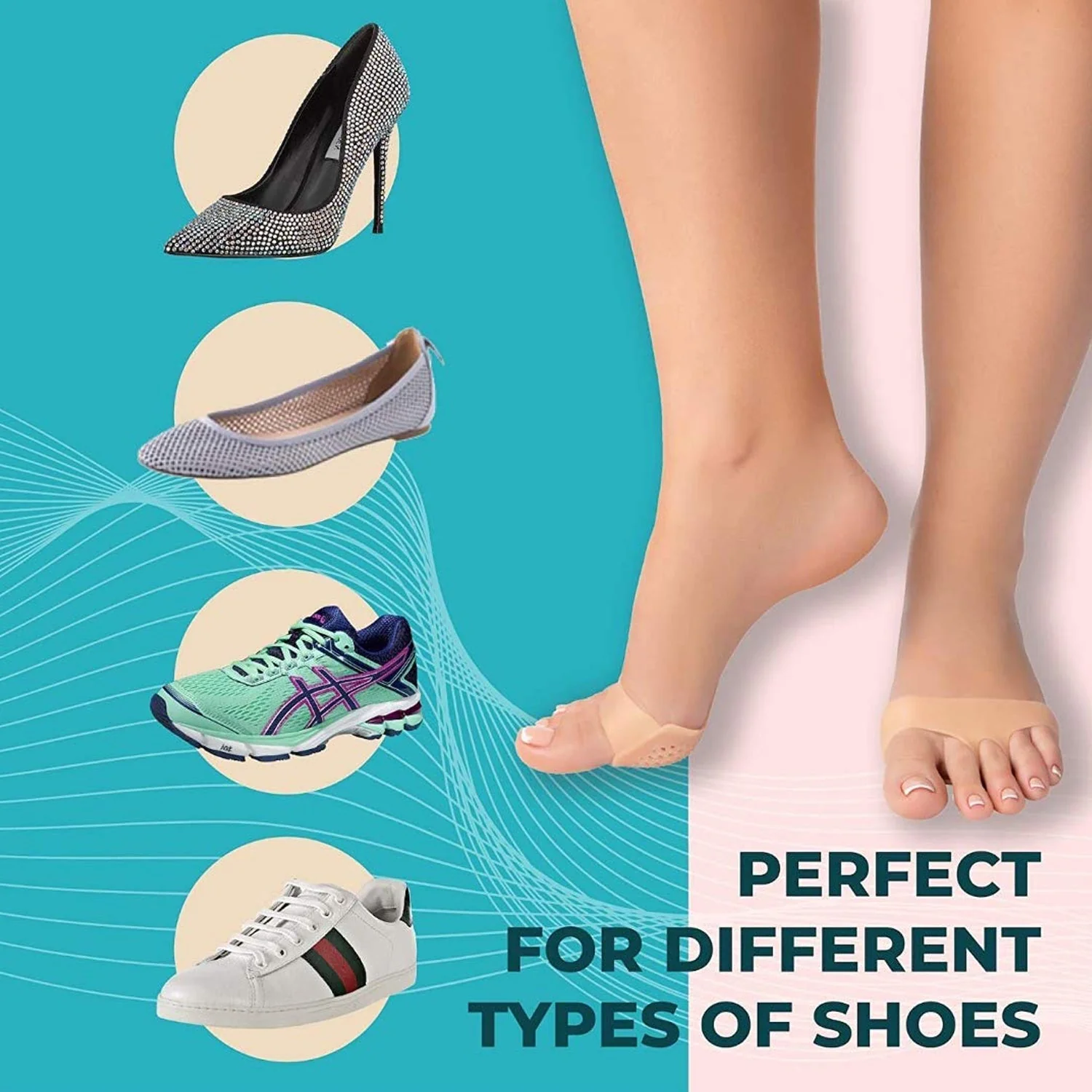 Silicone Tiptoe Protector – Cover for Men & Women - Image 4