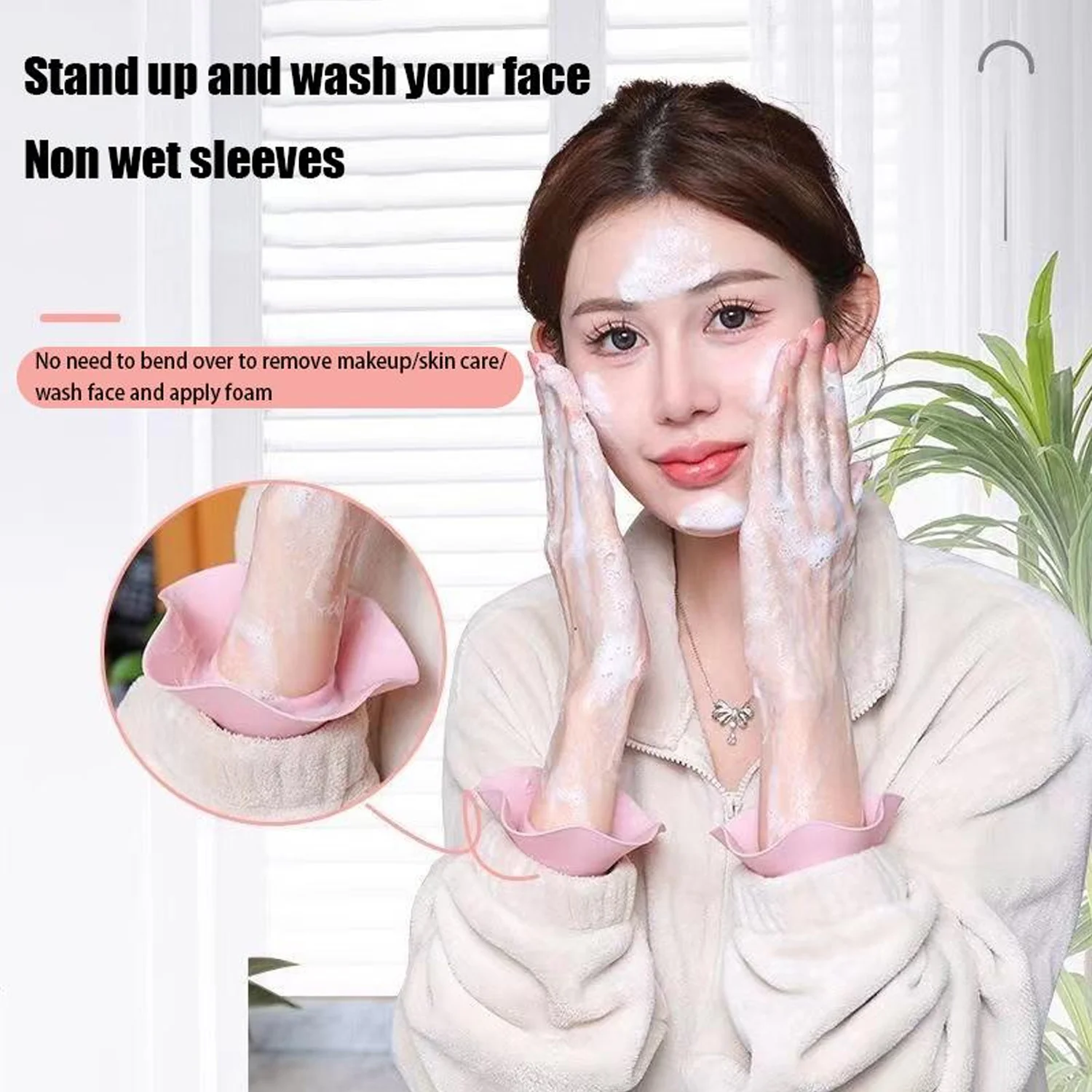 Silicone Wrist Water Stopper for Washing (2 Pc) - Image 6