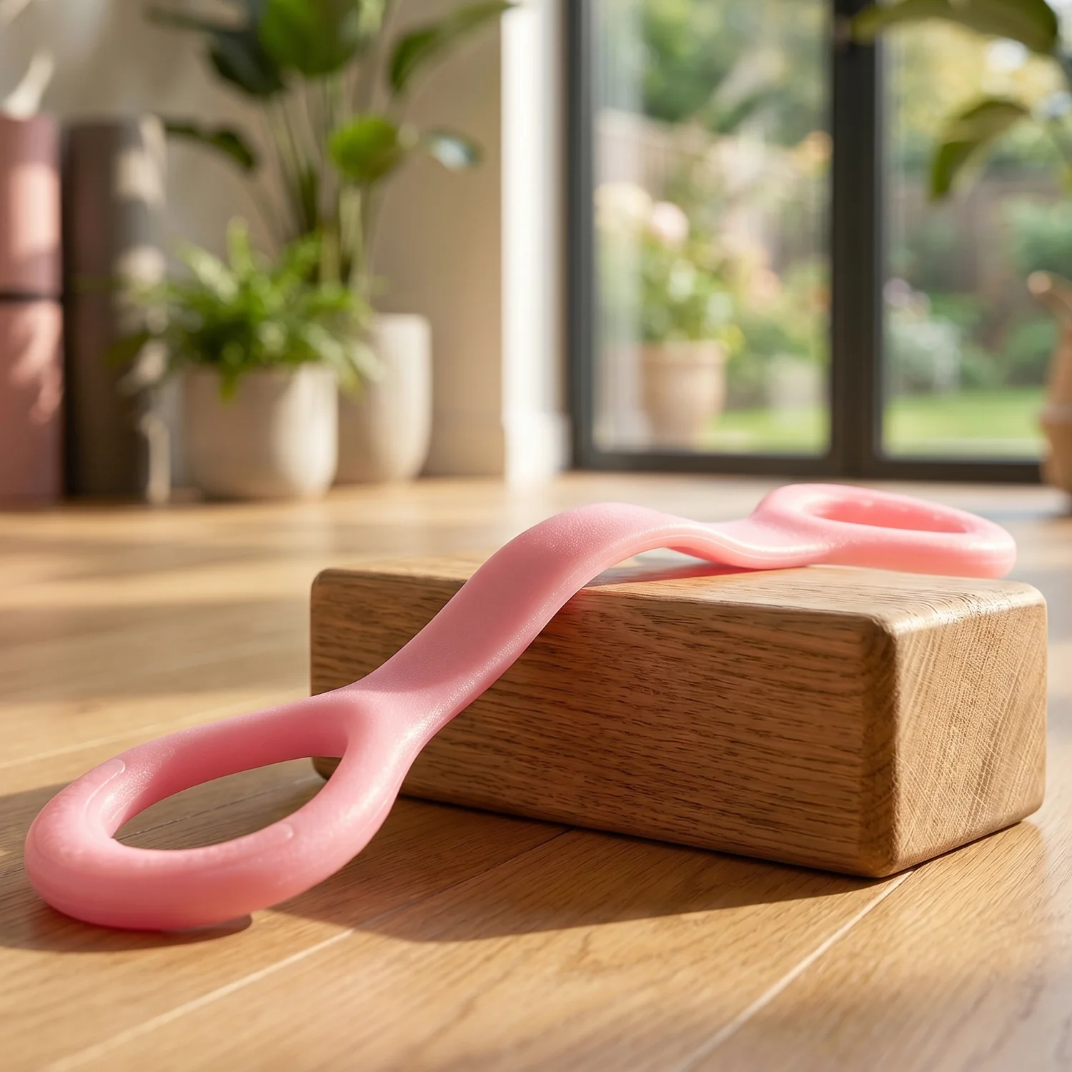 Silicone Yoga Pull Rope Chest Expander Resistance Band (1 Pc) - Image 8