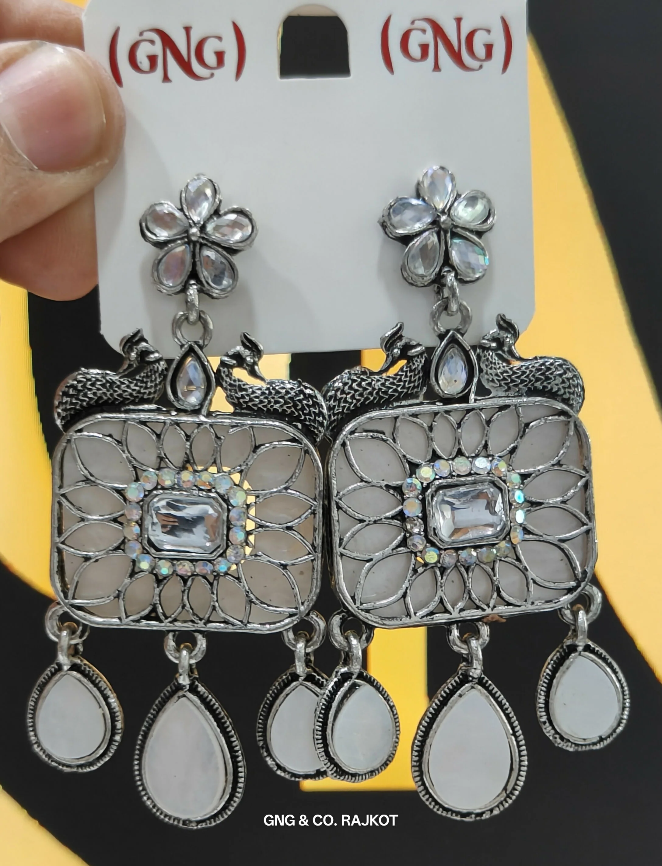 Silver Earrings - Image 3