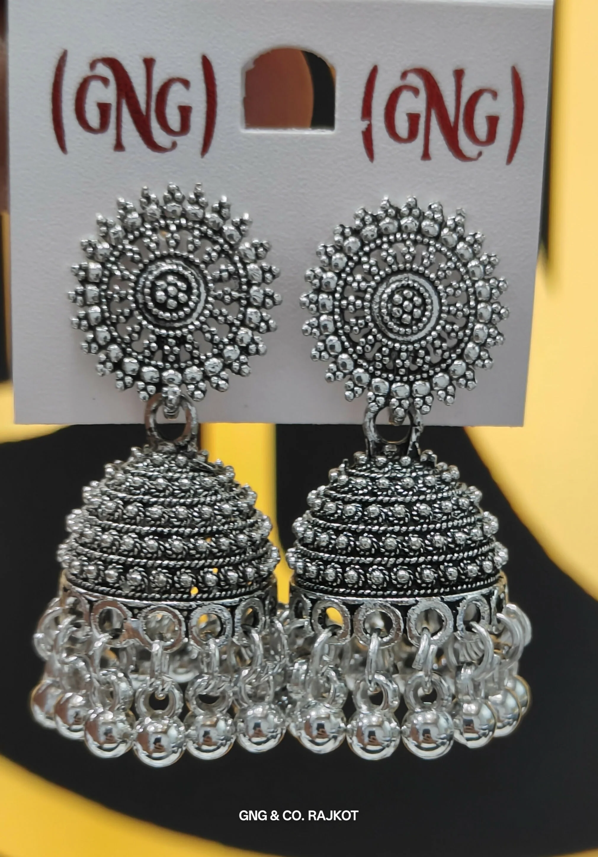 Silver Jhumka - Image 3