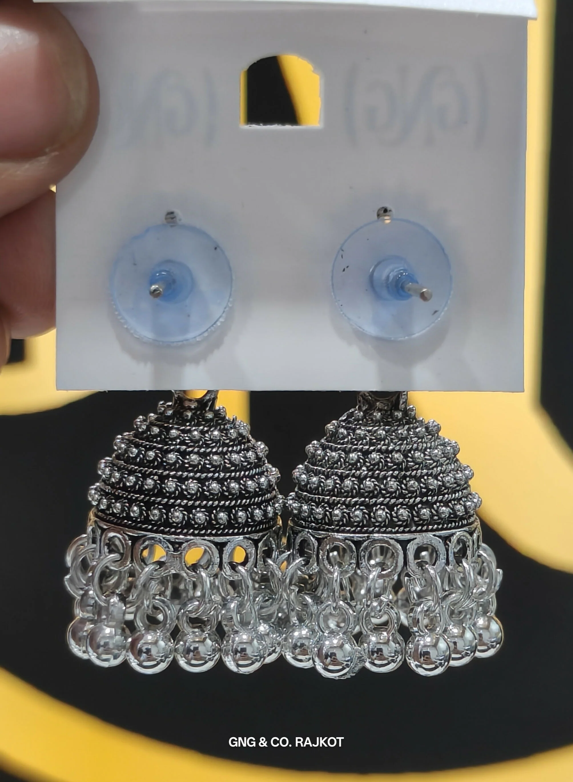 Silver Jhumka - Image 4