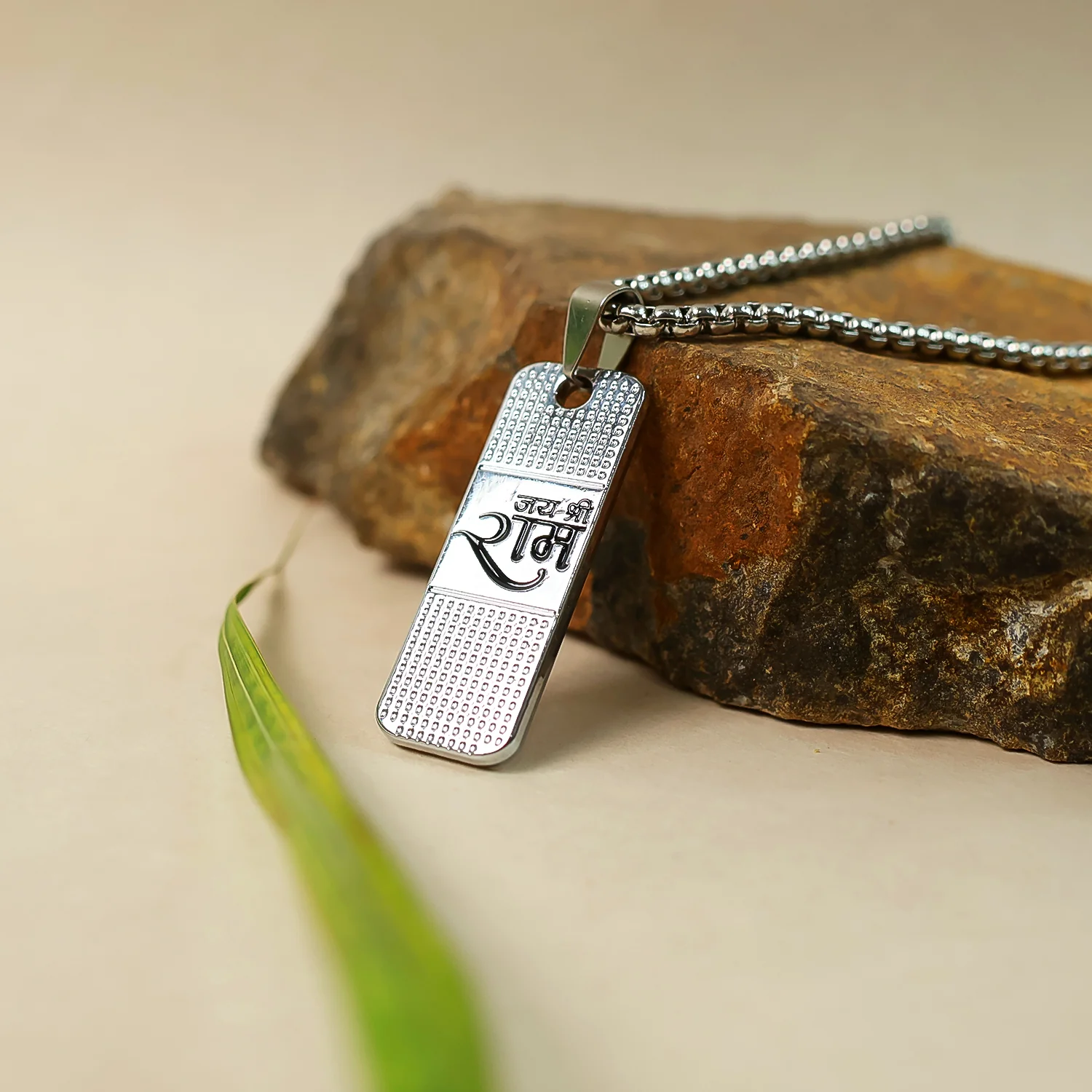 Silver Plated Ram Pendant With Chain For Men And Women 1 Pc - Image 3