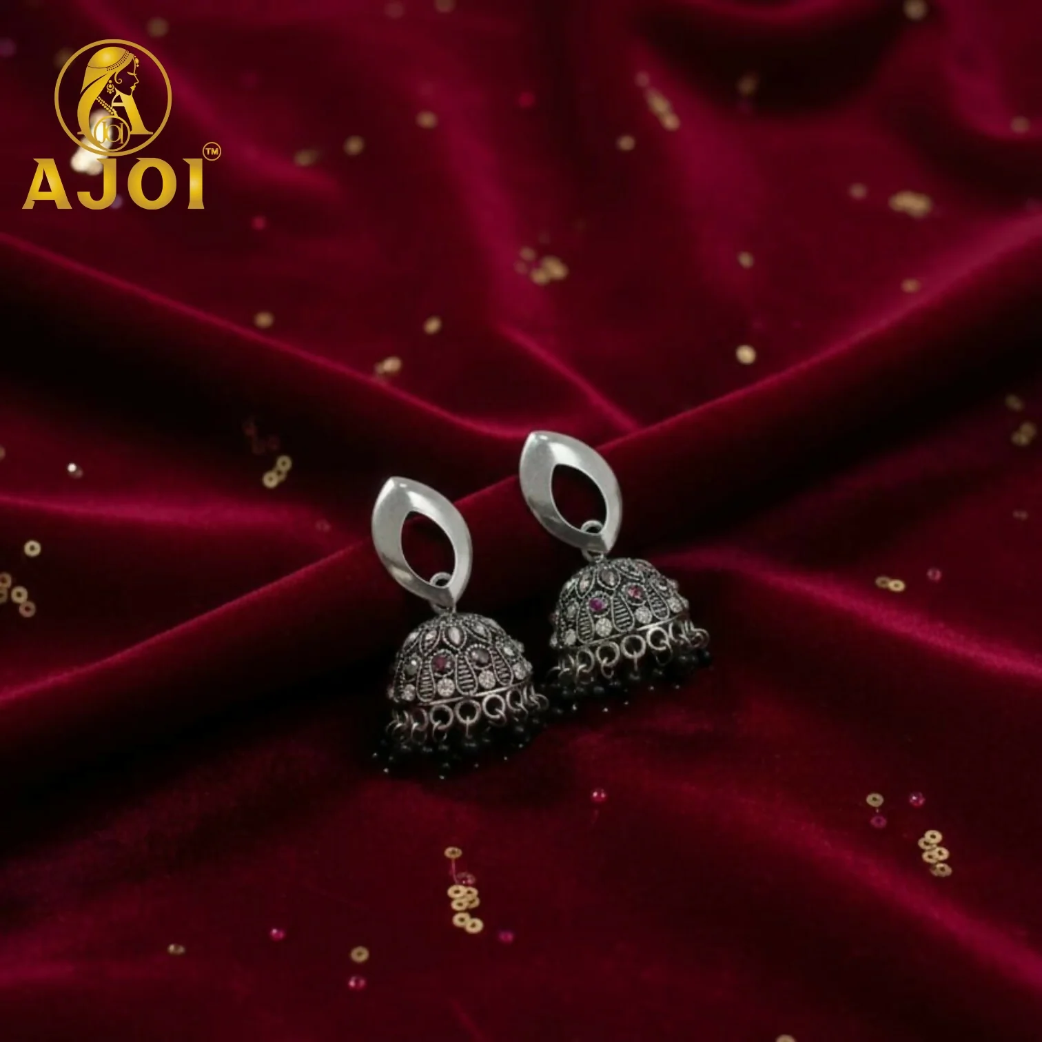 Silver Teardrop Earrings - Image 4