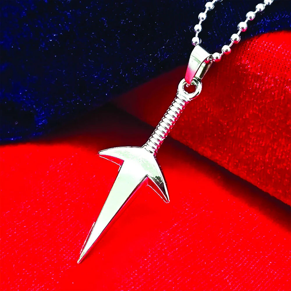 Silver Tone Arrow Chain Pendent For mens - Image 5