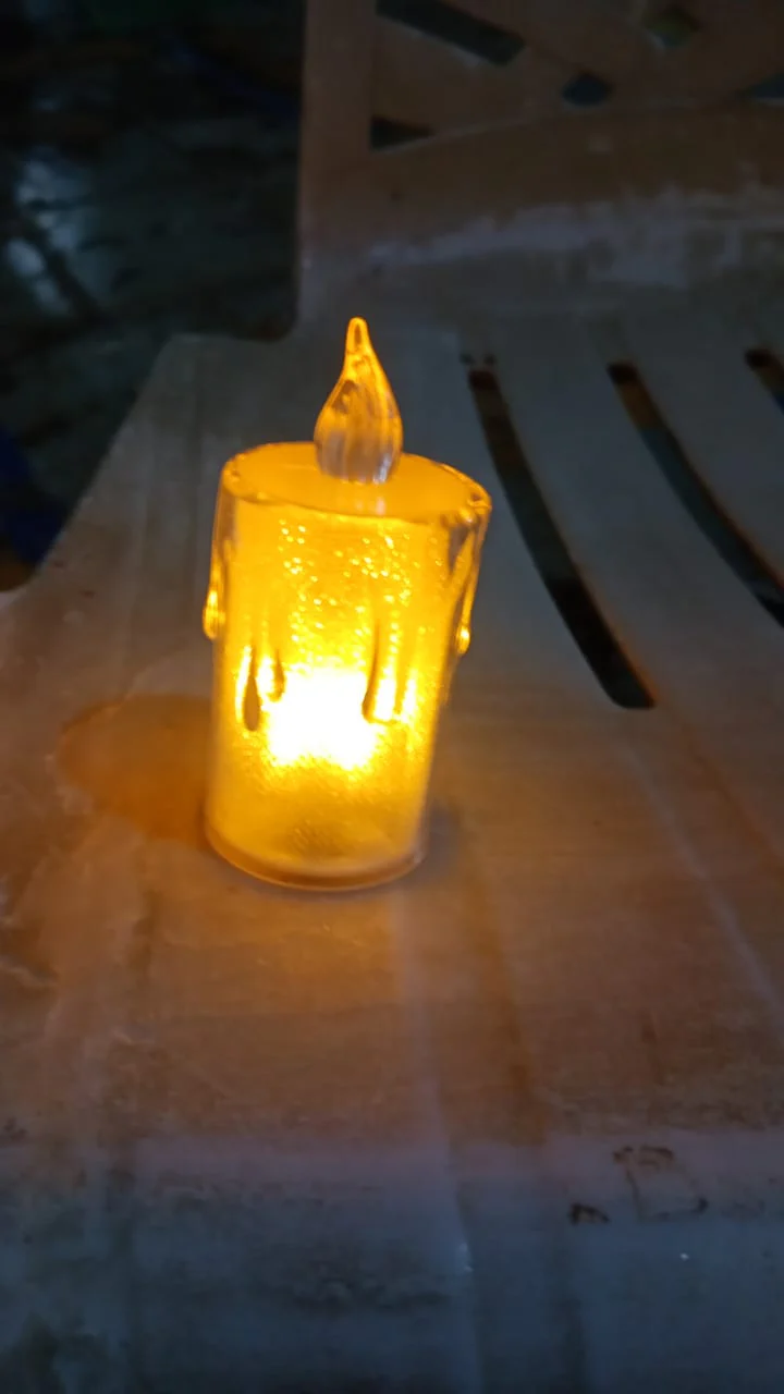 Simple Candles for Home Decoration, Crystal Candle Lights, Diwali - Image 8