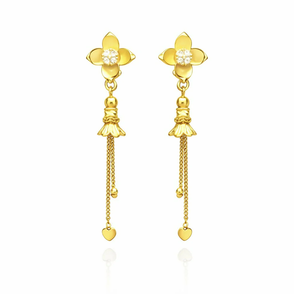 Simple Classic Daily Use Stud Earrings - Image 3