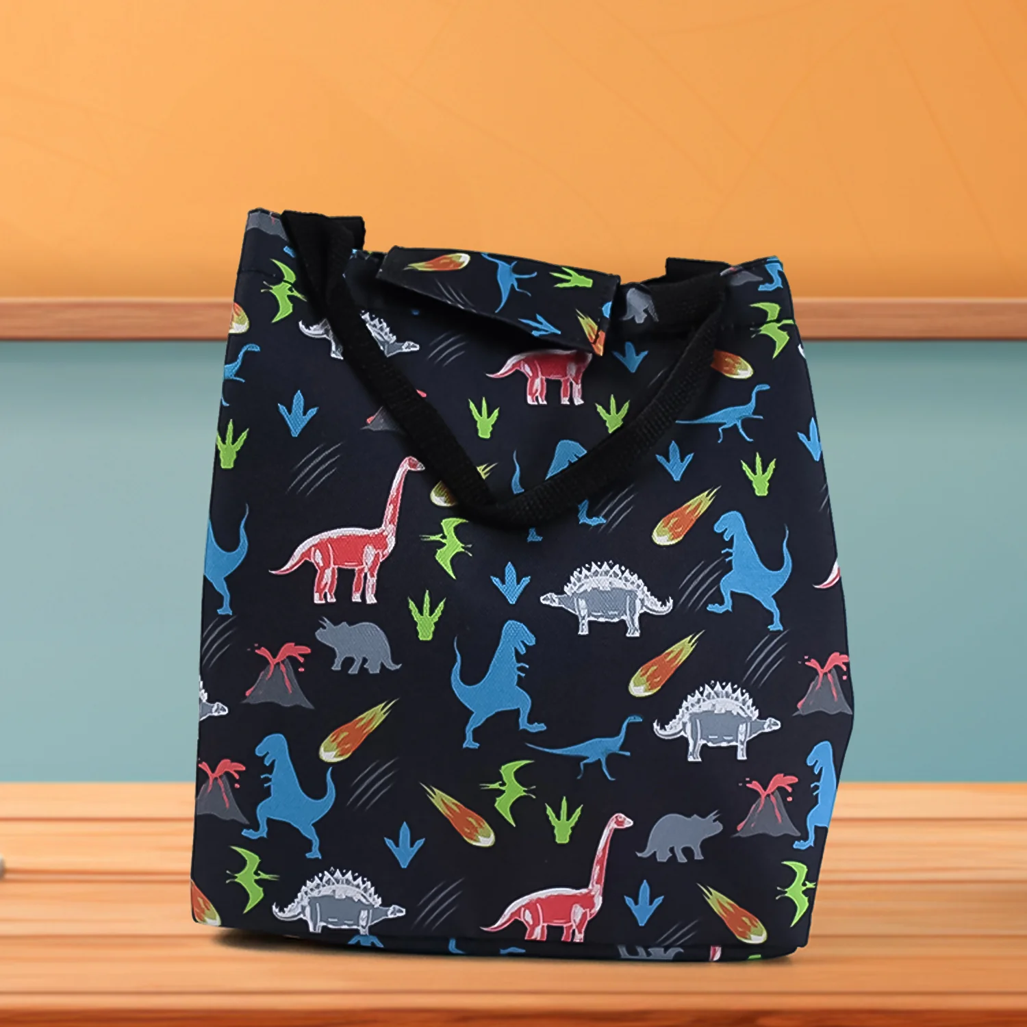 Simple Large-Capacity Lunchbox Bag, Portable Lunch Bag, Insulation Bag - Image 6
