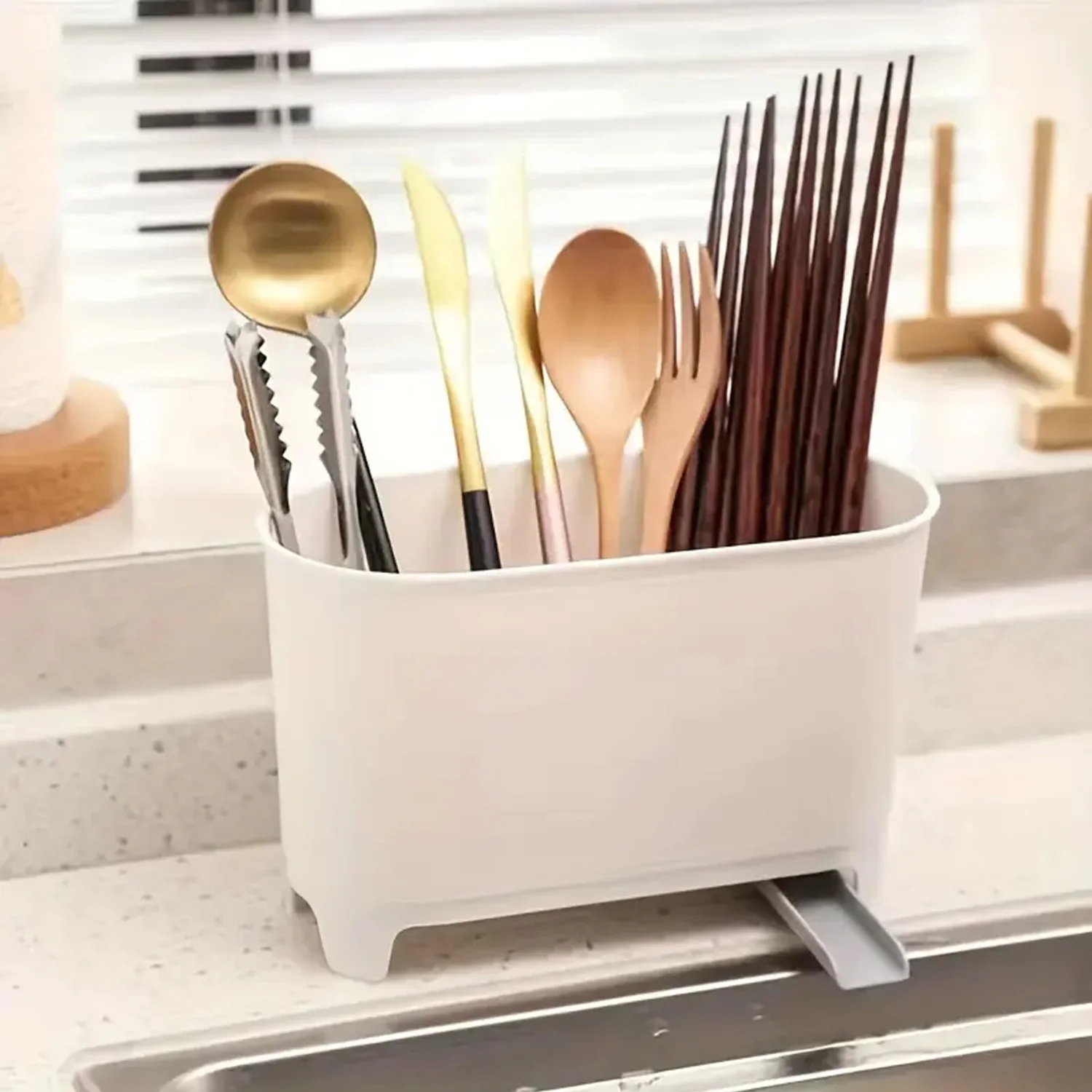 Sink Trash Can Strainer Multi Purpose Sink Kitchen (1 Pc) - Image 8