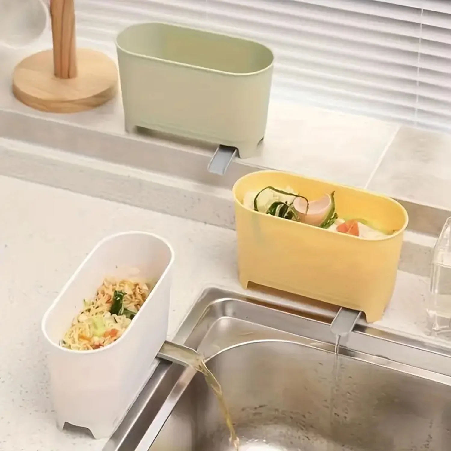 Sink Trash Can Strainer Multi Purpose Sink Kitchen (1 Pc) - Image 9