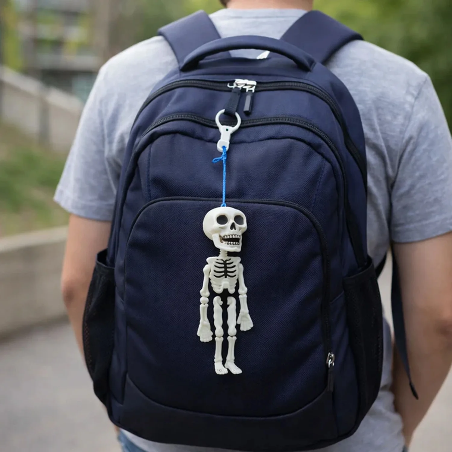 Skeleton Doll Keychain with Metal Keychain Hook (2 Pc) - Image 7