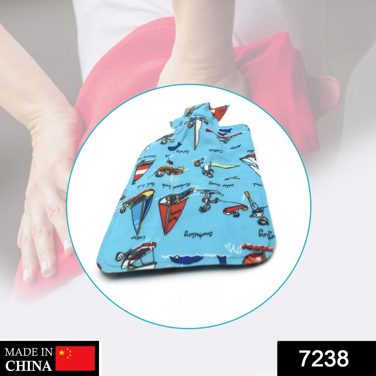 Hot Water Bottle Bag For Pain Relief - Image 2