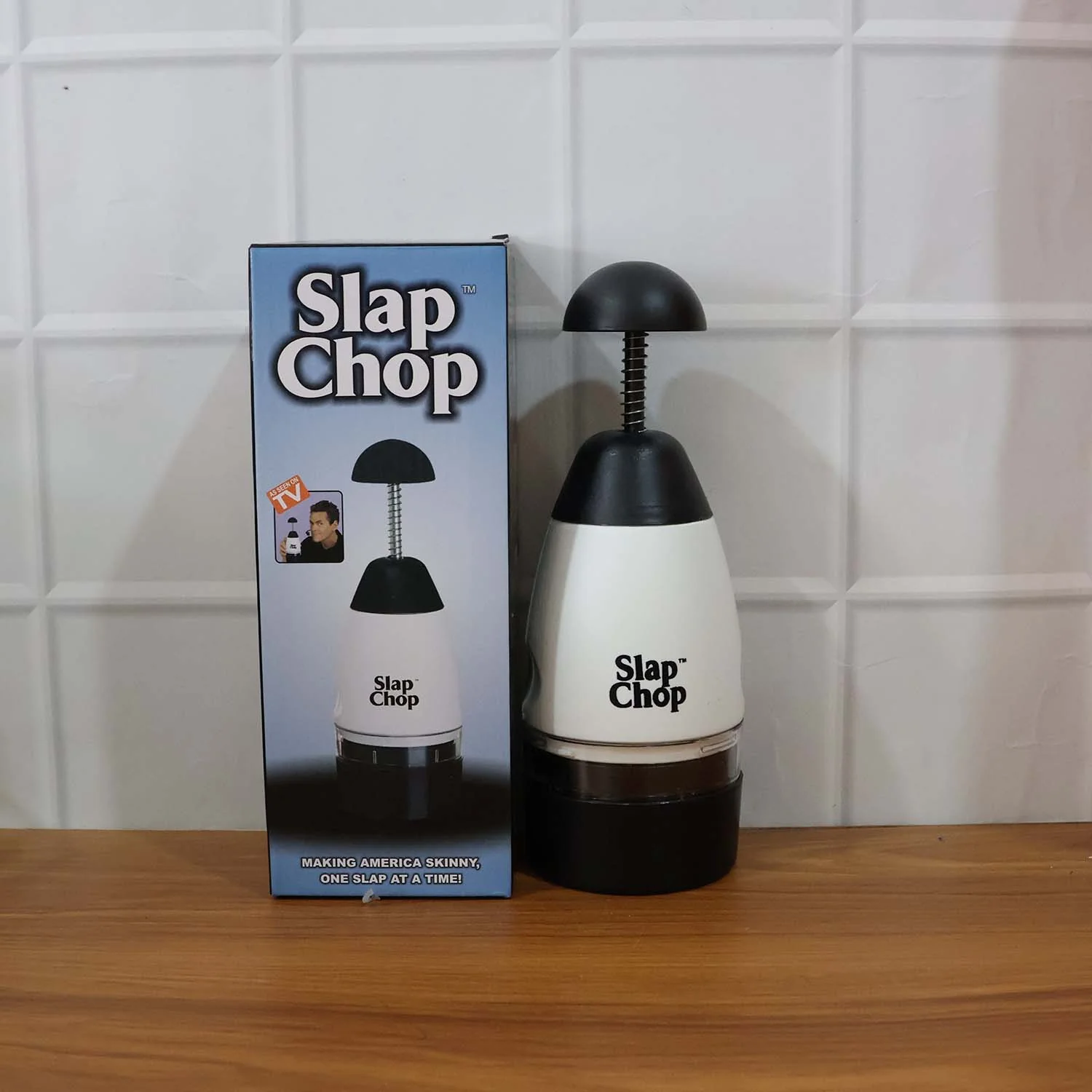 Slap Chop Hand Press Vegetable & Fruit Chopper (1 Pc) - Image 11