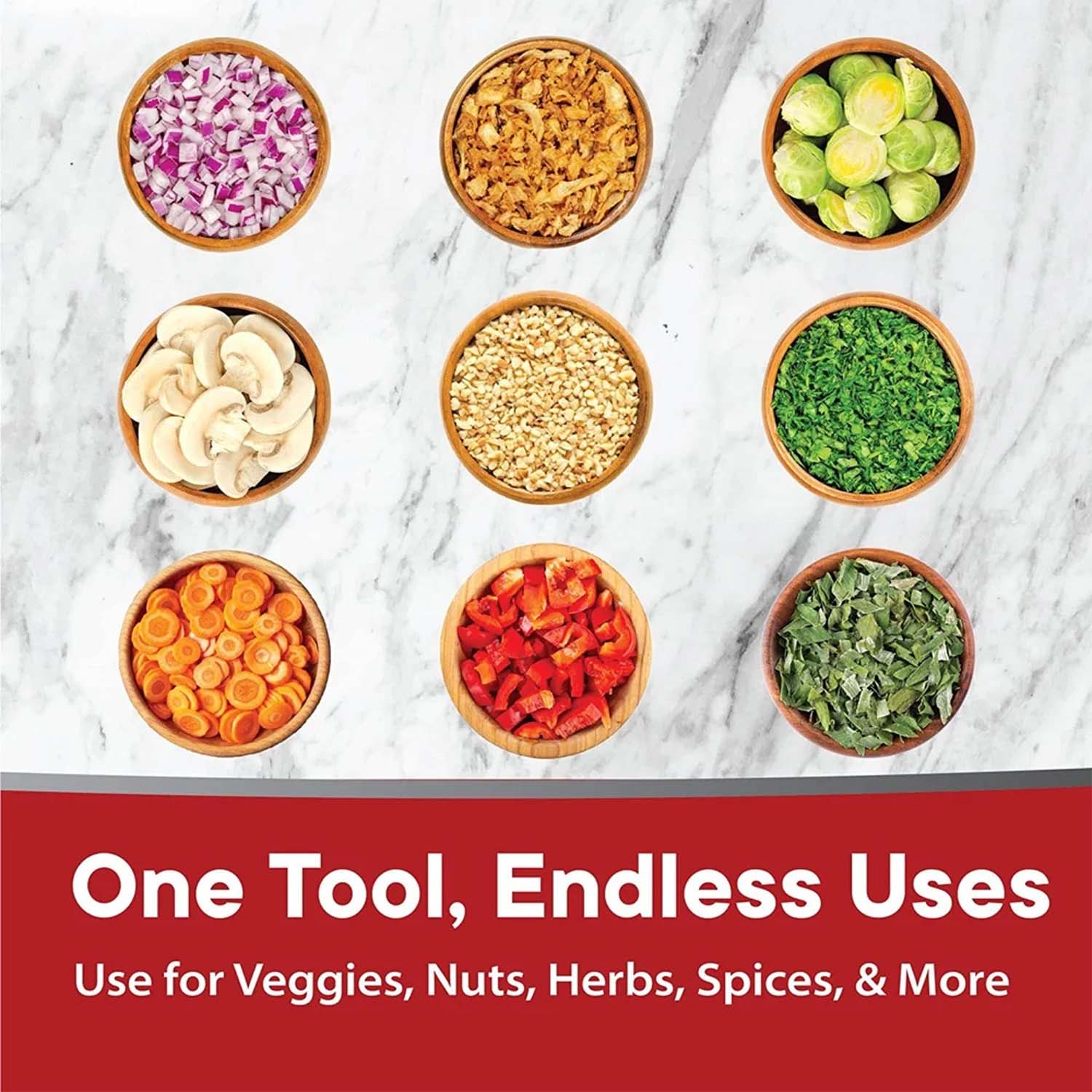 Slap Chop Hand Press Vegetable & Fruit Chopper (1 Pc) - Image 6