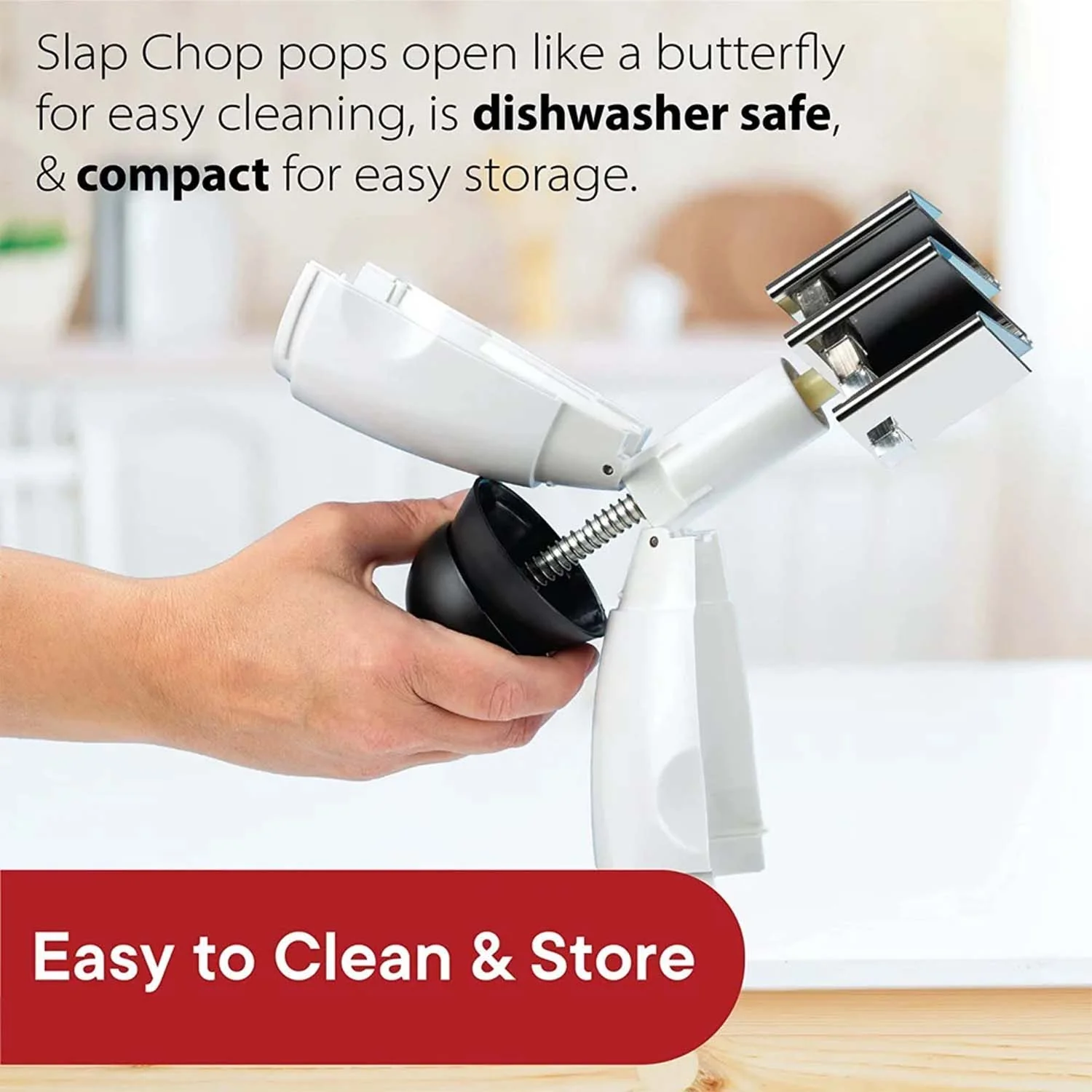 Slap Chop Hand Press Vegetable & Fruit Chopper (1 Pc) - Image 9