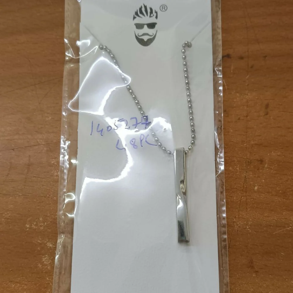 Sleek Bar Designe Chain Pendnet For mens - Image 7