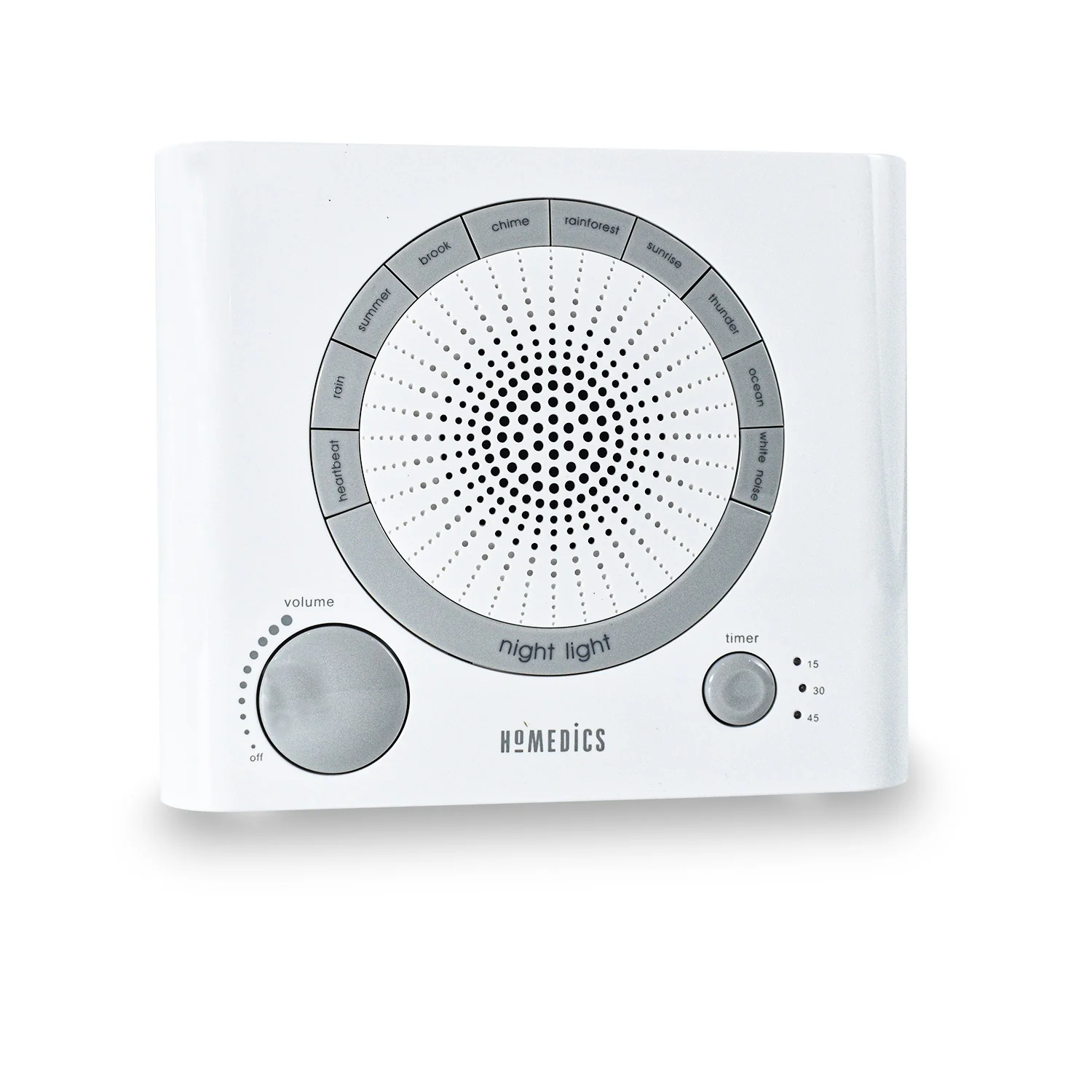 Sleep Therapy Sound Machine with 8 Soothing Sounds (Battery, Timer Option) - Image 3
