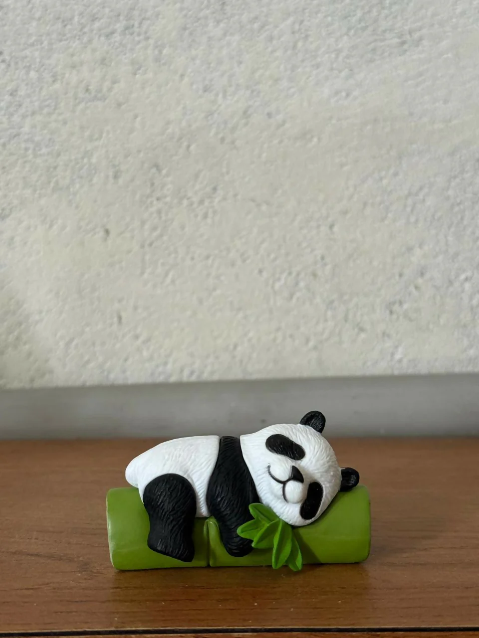 Sleeping Panda poly-resin Bamboo Showpiece | Cute Mini Decorative Figurine - Image 5