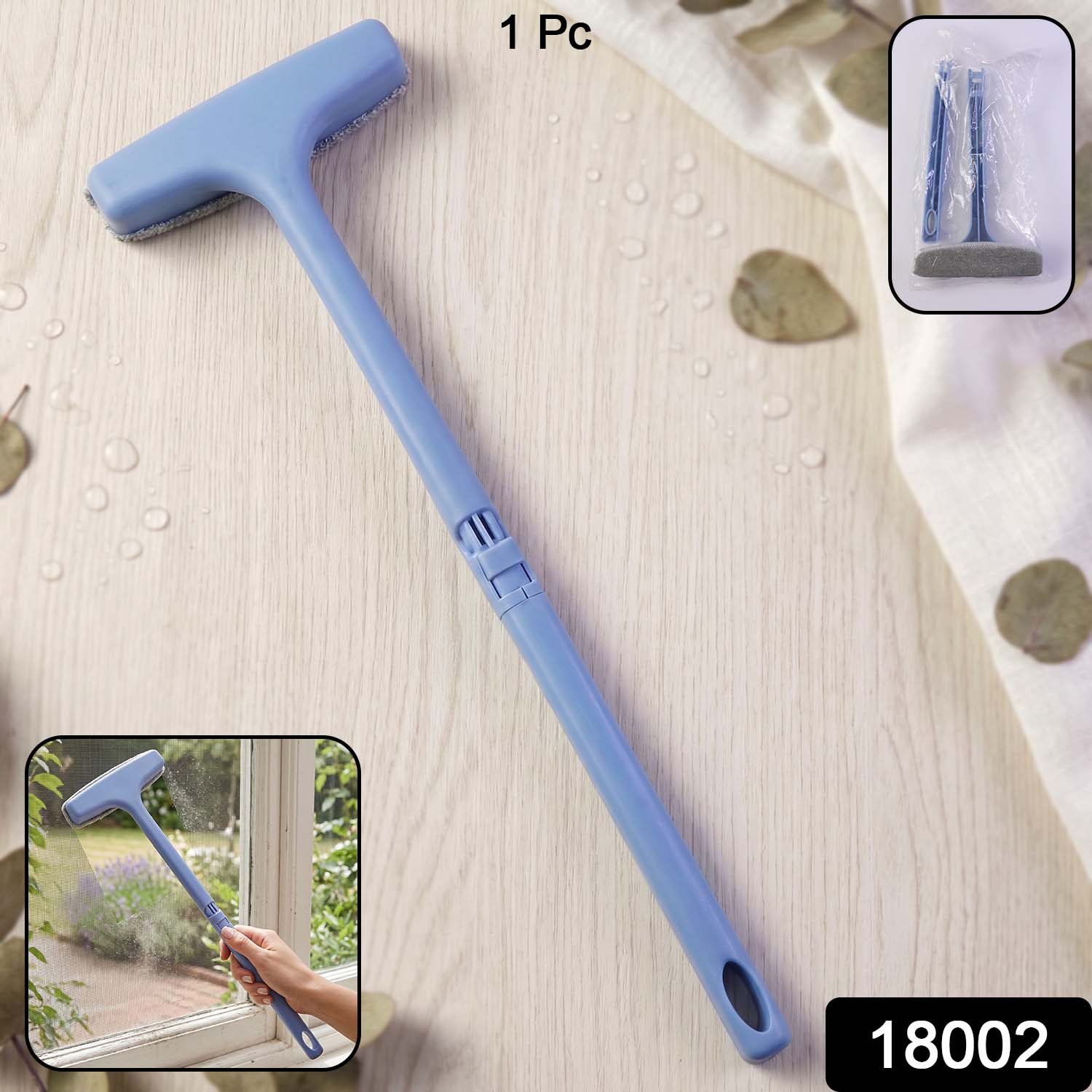 Window Mesh Cleaning Tool – 3-in-1 Dusting Brush (1 Pc) - Image 2