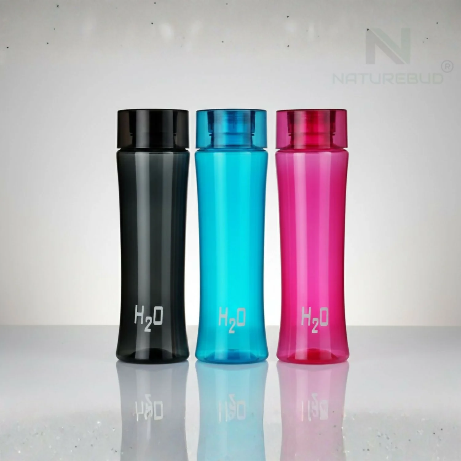 Slimy Round pet water bottle 3 pcs set - Image 3