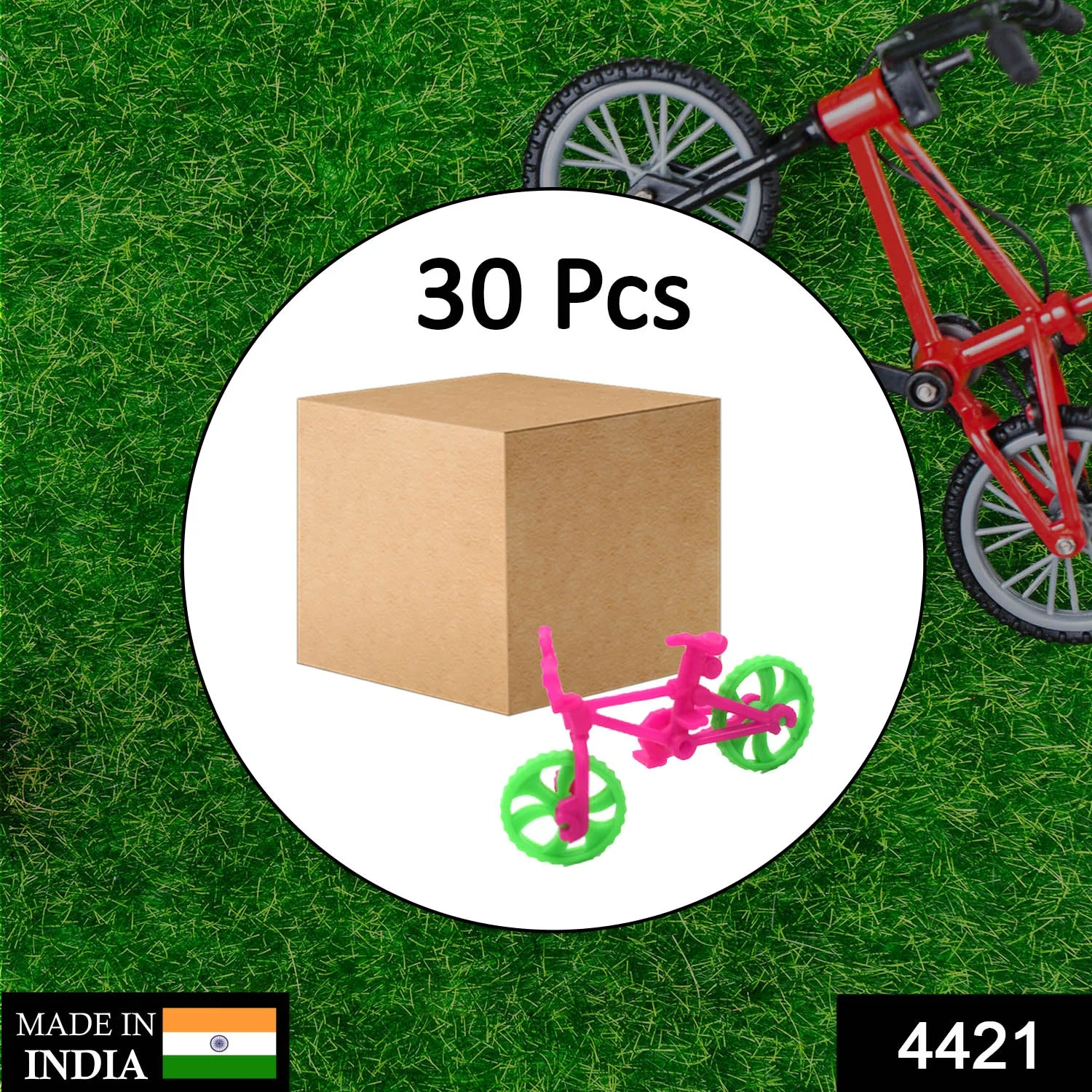 30-Piece Small Bicycle Toy Set for Kids – Fun and Educational Play - Image 2