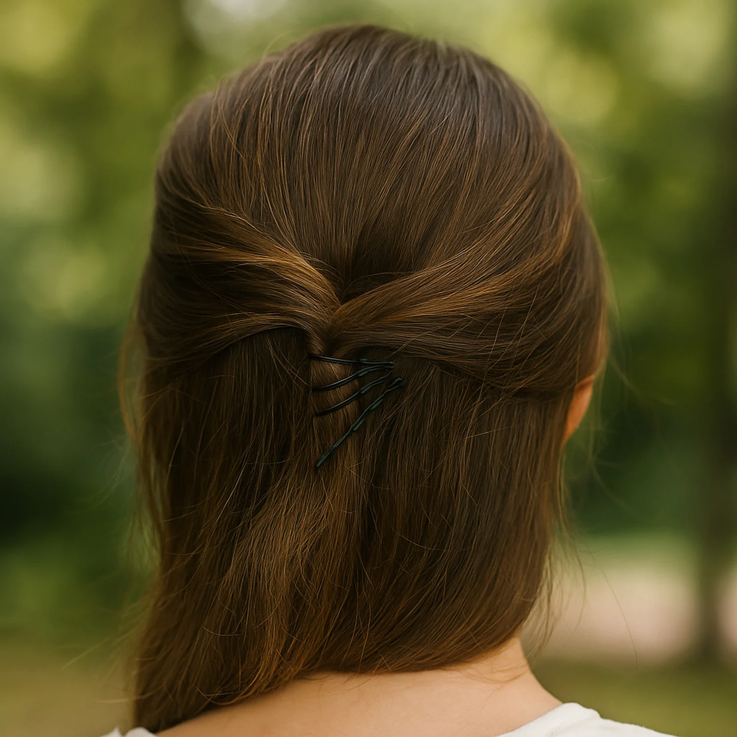 Small Black Hair Bobby Pins (36 Pc) - Image 7