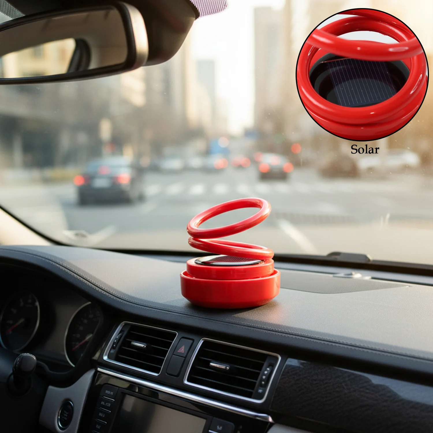 Small Solar Car Aroma Air Freshener (1 Pc) - Image 4