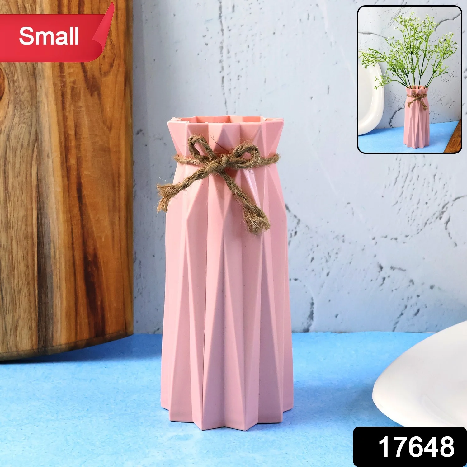 Small Decorative Flower Vase for Home Décor (1 Pc) - Image 2