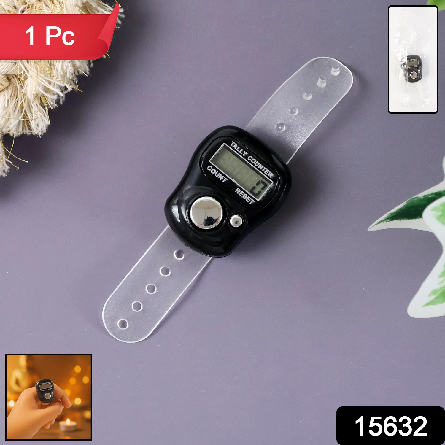 Small Digital Finger Tally Counter (1 Pc) - Image 2