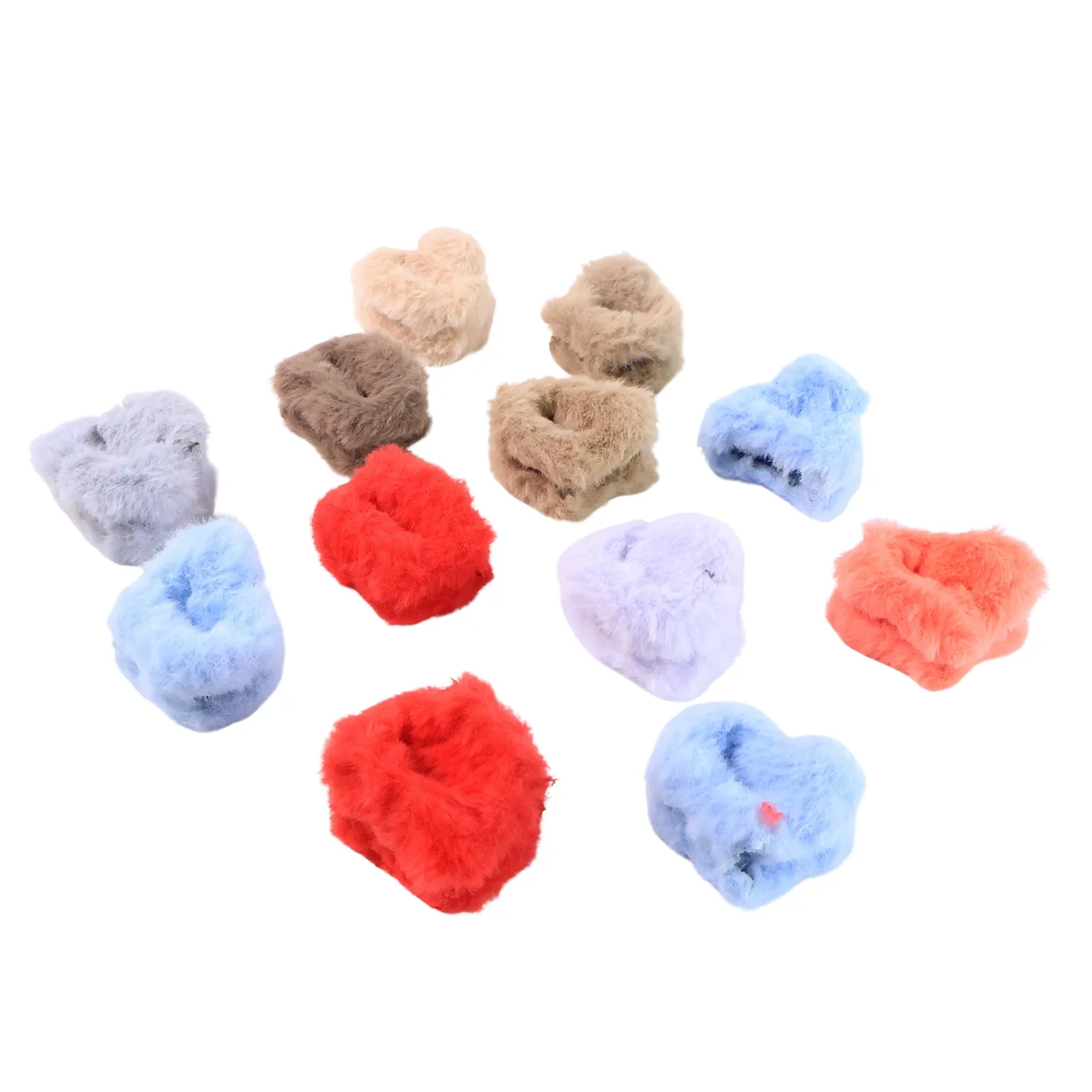 Small Hair Claw Clips, Plastic Fluffy Hair Claw Hair, Hair accessories (12 Pcs Set) - Image 5