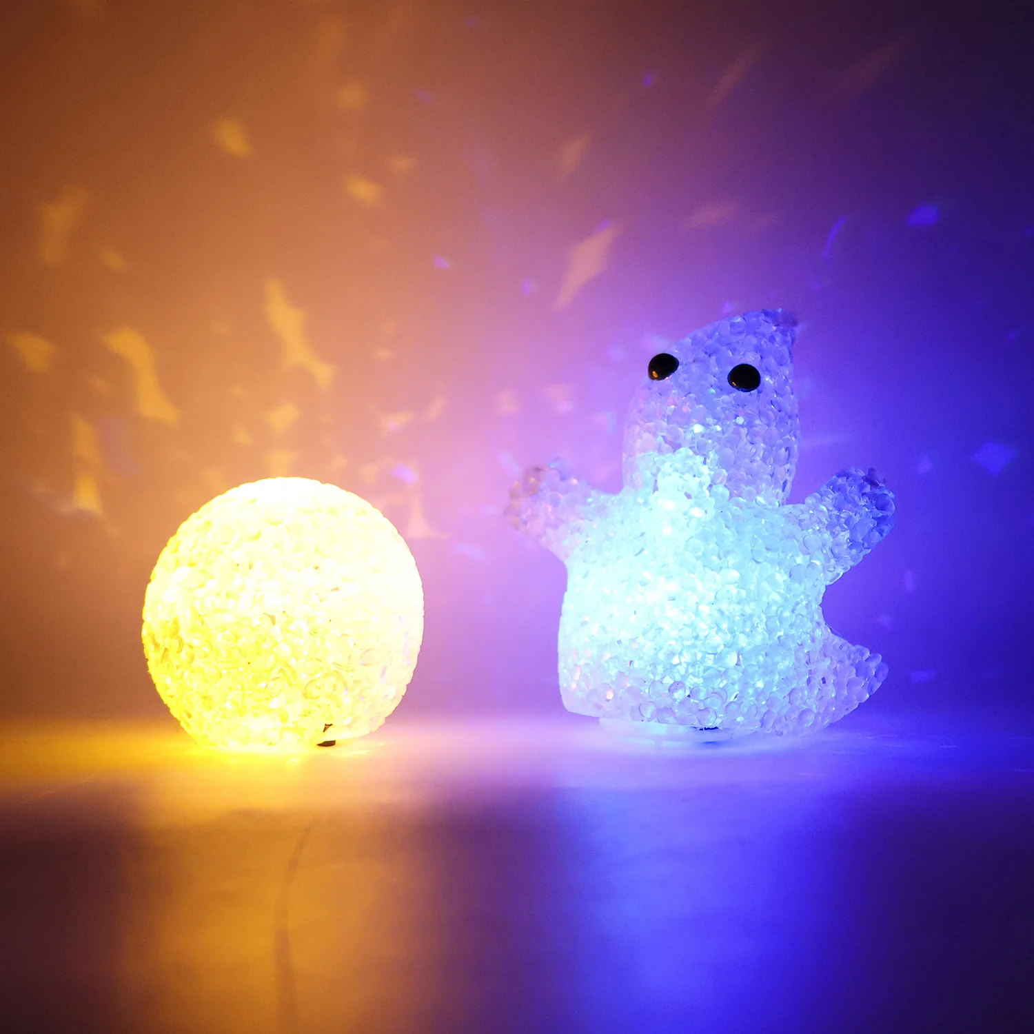 Decorative Multi Shape LED Night Lamp Set Cute Animal Design (6 Pc) - Image 13