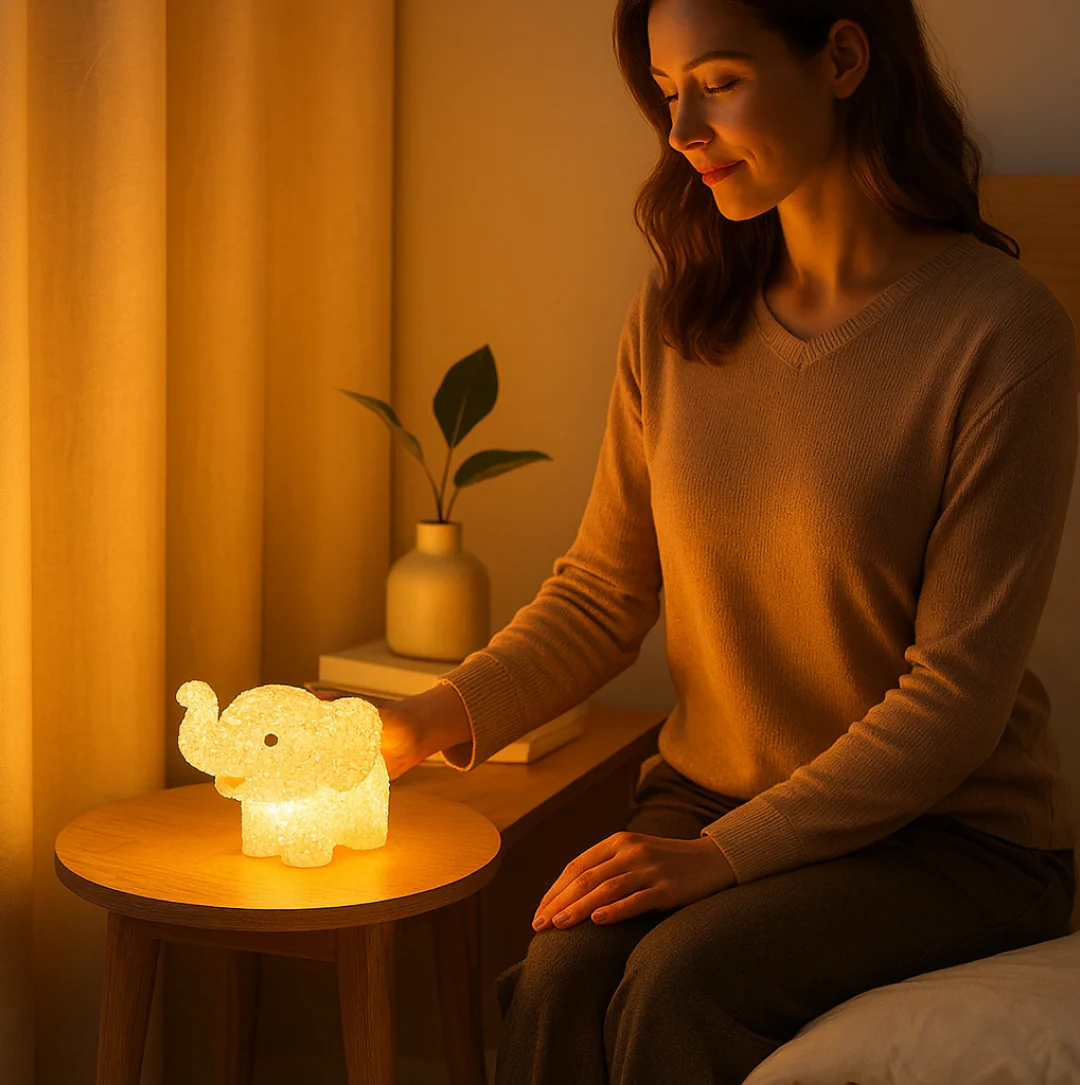 Decorative Multi Shape LED Night Lamp Set Cute Animal Design (6 Pc) - Image 9
