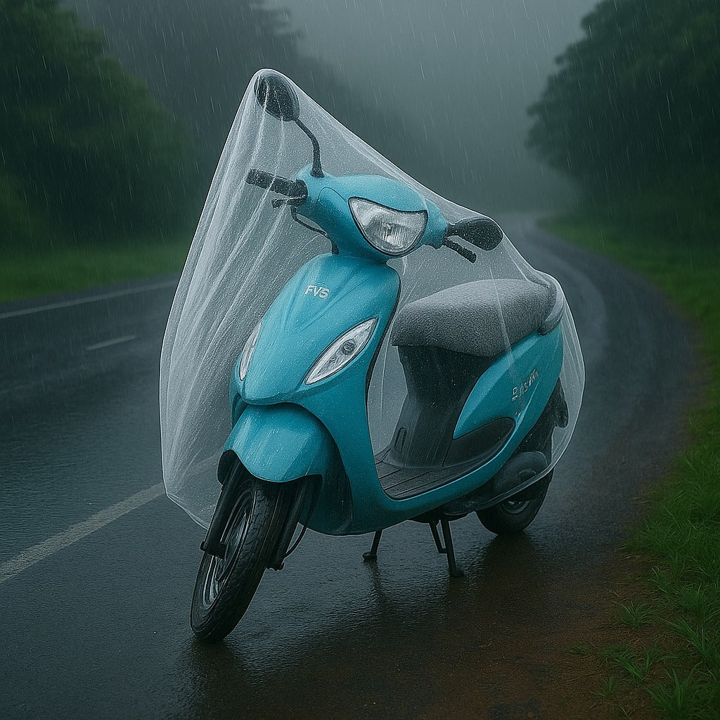 Small Plastic Activa Cover (1 Pc / 220 Cm Long Adjustable) - Image 3