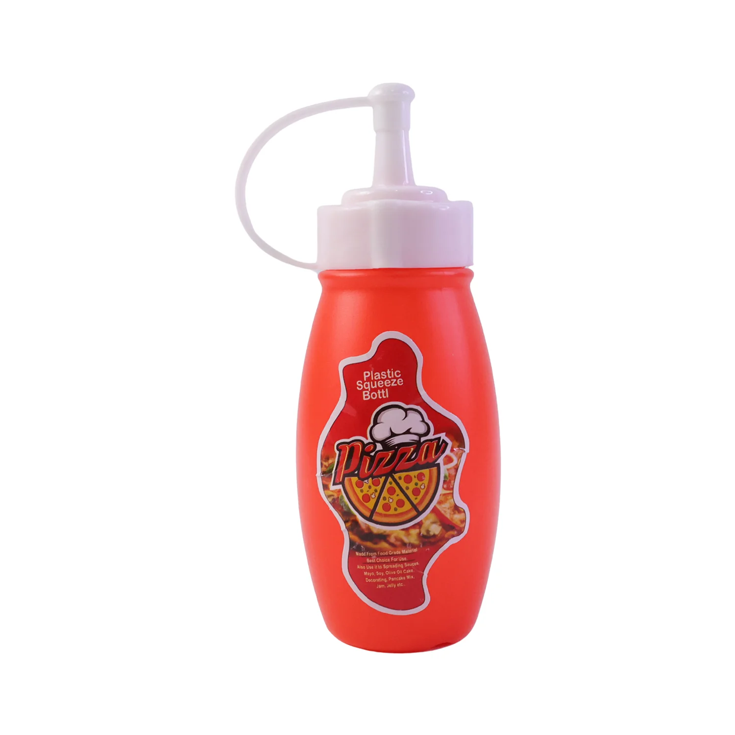 Small Plastic Squeeze Sauce Bottle for Pizza Ketchup Mayonnaise Dispensing (1 Pc) - Image 4