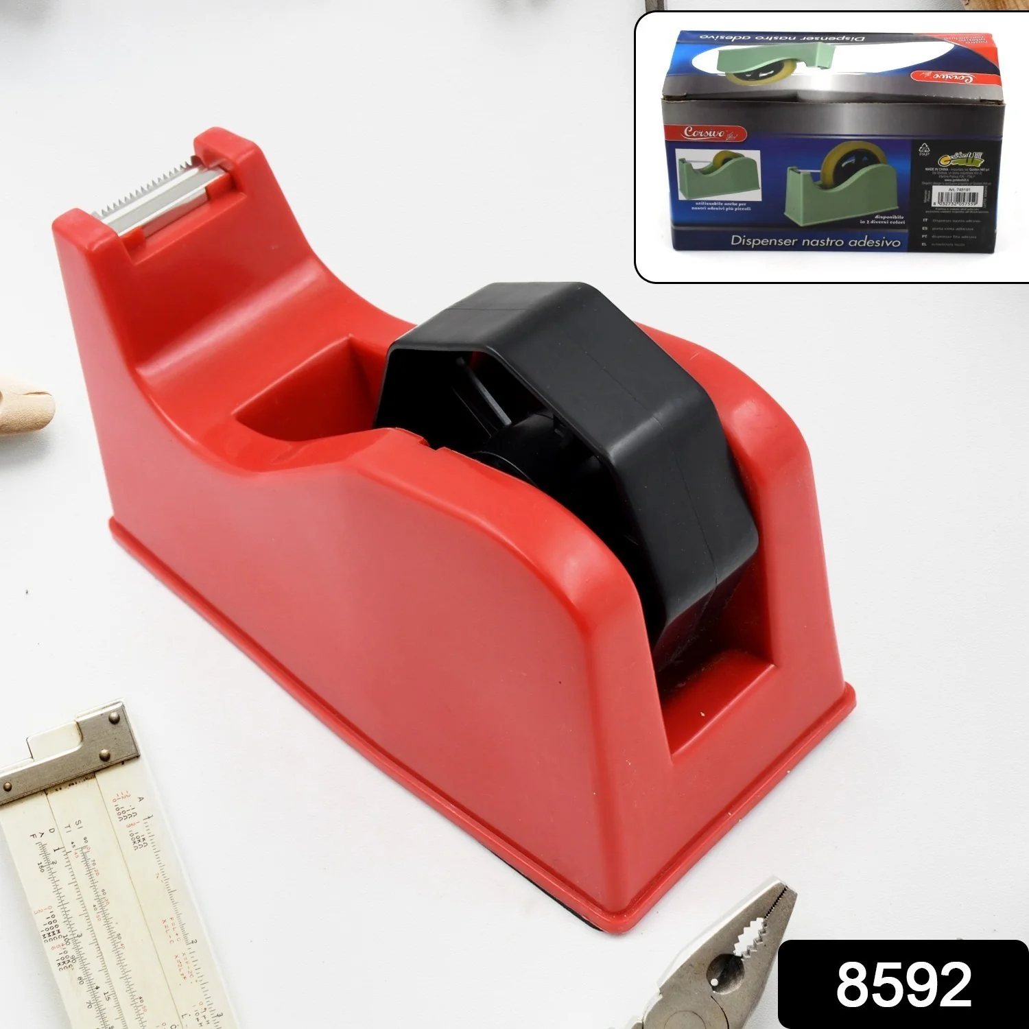 Plastic Tape Dispenser (1 pc / 640 Gm) - Image 2