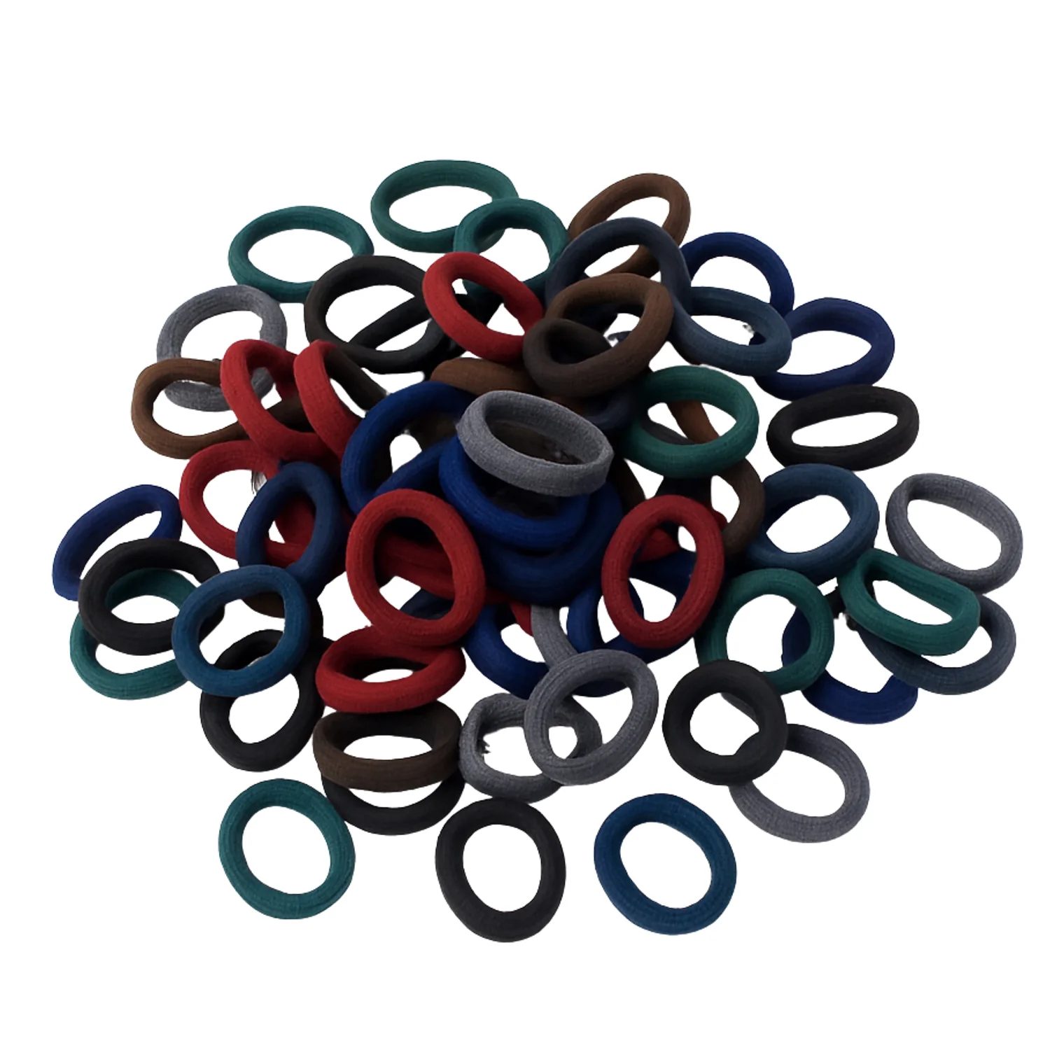 Small Hairbands Bands Hair Rubber Bands (Pack of 100 / Multicolour) - Image 5