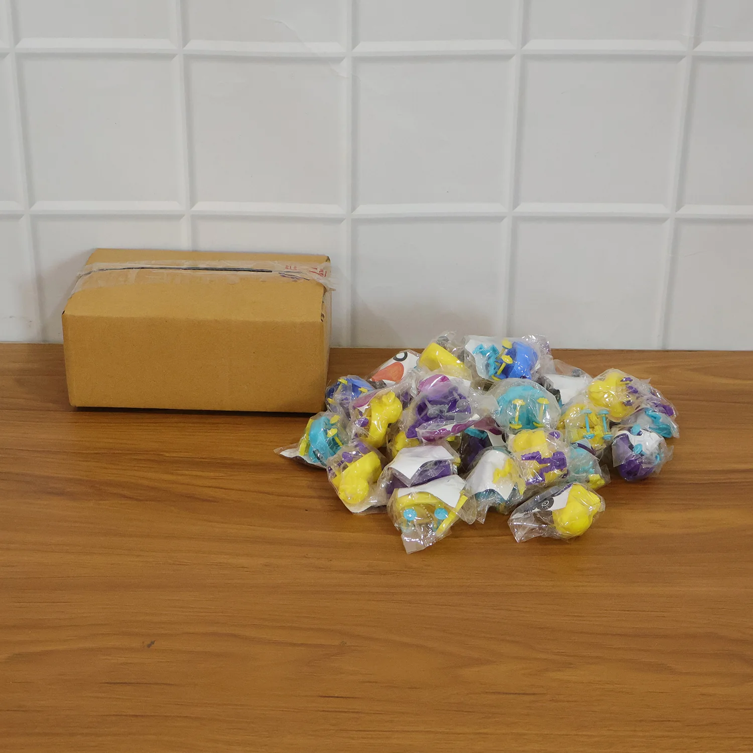 Small push back duck toy, Ejectable spring tail duck, Small DIY duck Toy (30 Pcs Set) - Image 8
