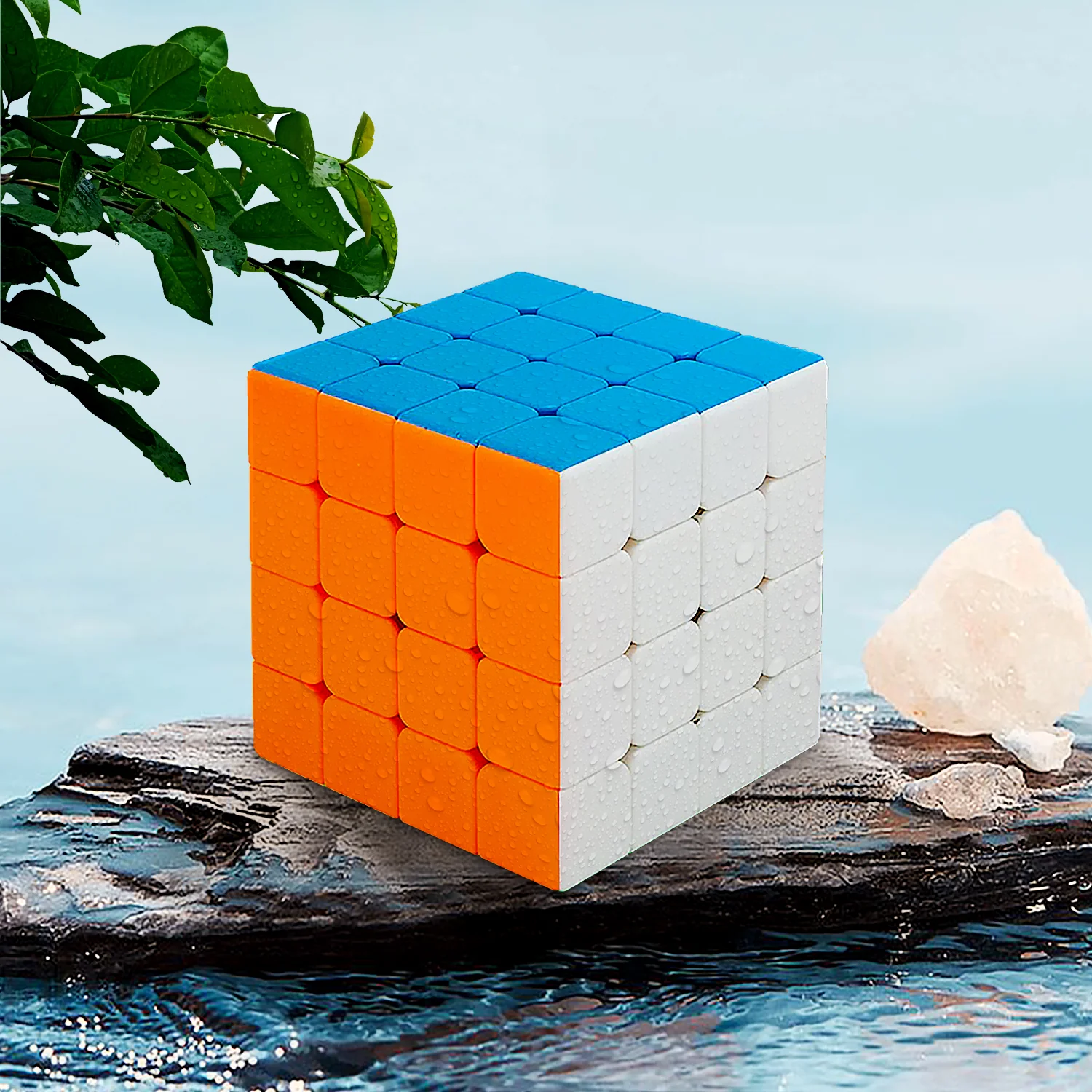 Small 4×4×4 High Speed Stickerless Magic Cube Puzzle Toy for Kids and Adults - Image 7
