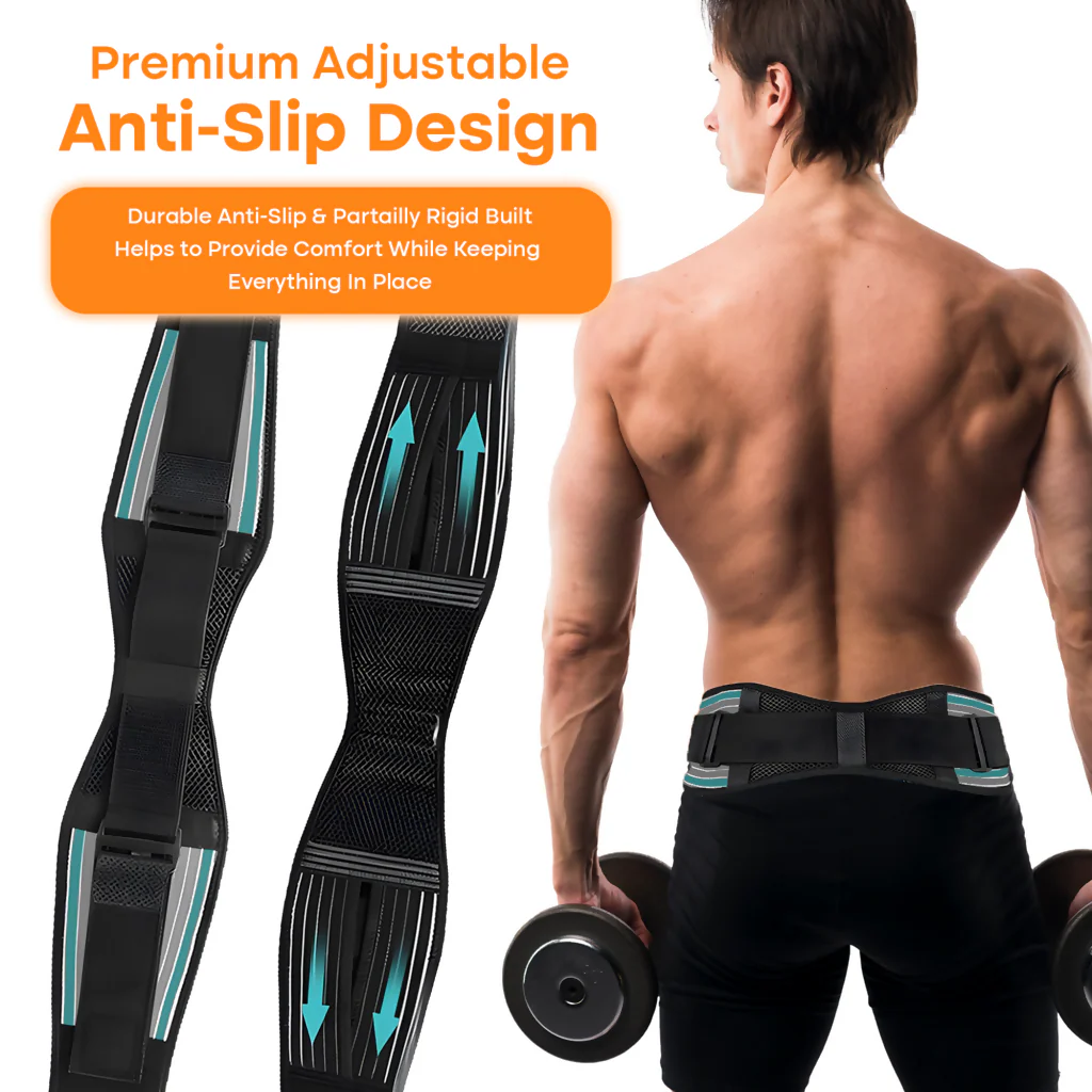 Small Size Adjustable Lower Back Support Belt for Waist & Hip - Image 5