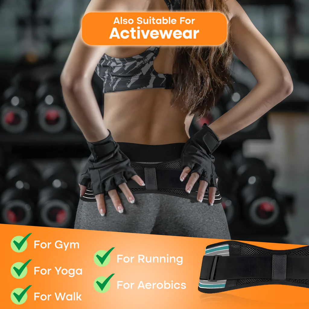 Small Size Adjustable Lower Back Support Belt for Waist & Hip - Image 6