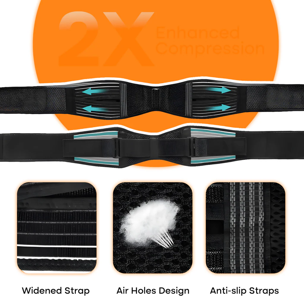 Small Size Adjustable Lower Back Support Belt for Waist & Hip - Image 7