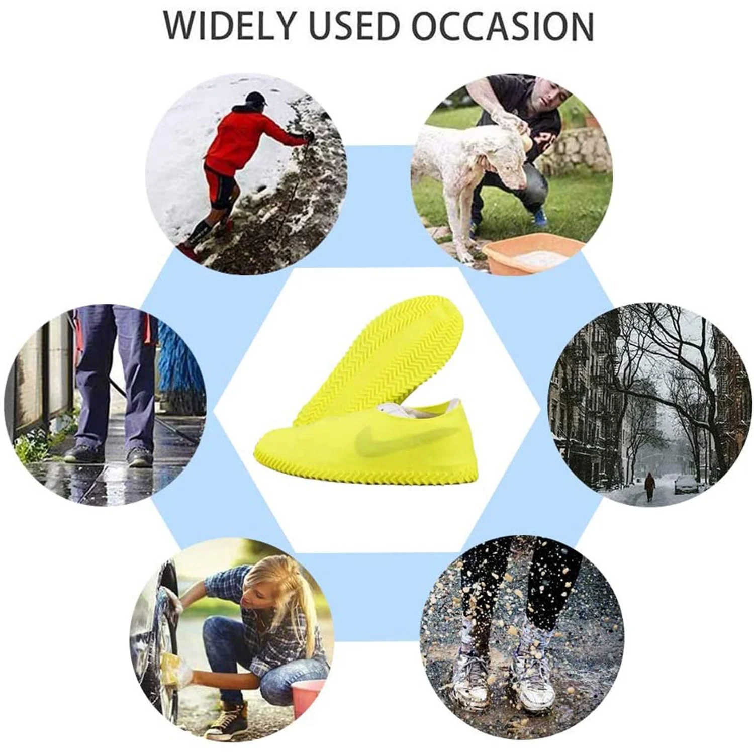 Small Silicone Shoe Covers: Waterproof & Anti-Skid for Rain & Bike - Image 3