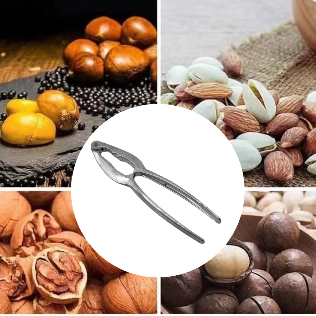 Luxury Stainless Walnut Cracker – Portable Nut Cutter & Pliers - Image 3