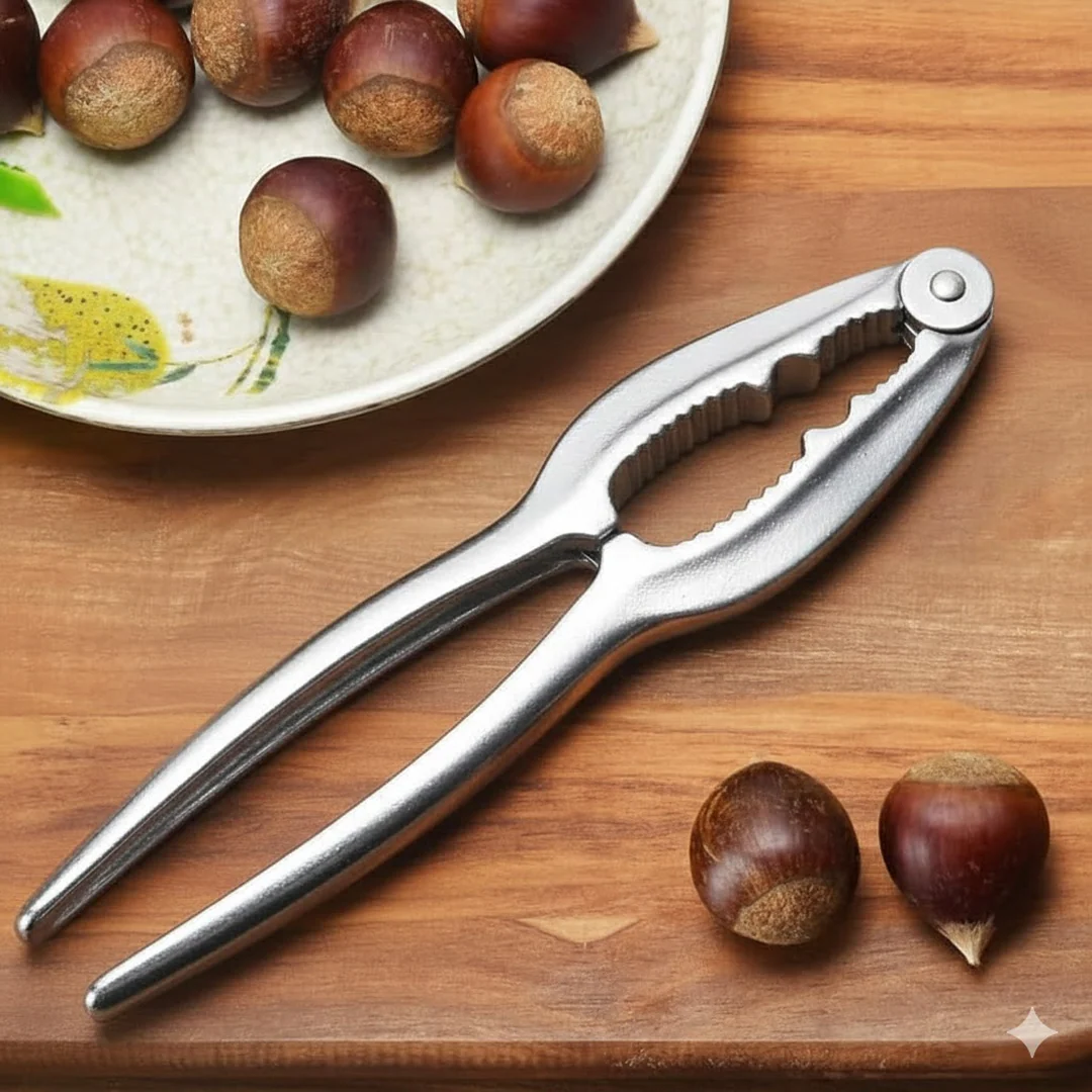 Luxury Stainless Walnut Cracker – Portable Nut Cutter & Pliers - Image 4
