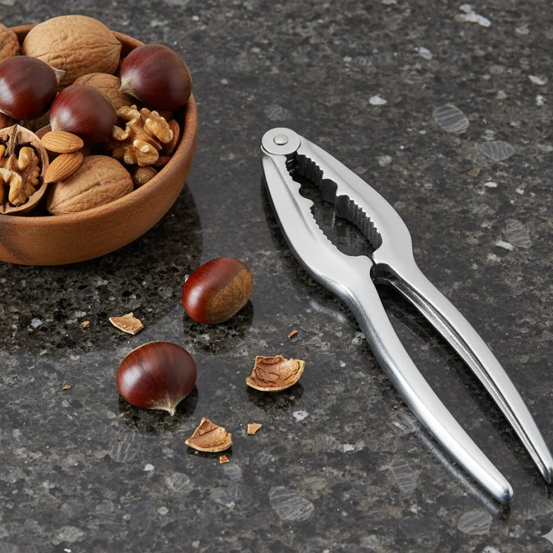 Luxury Stainless Walnut Cracker – Portable Nut Cutter & Pliers - Image 5