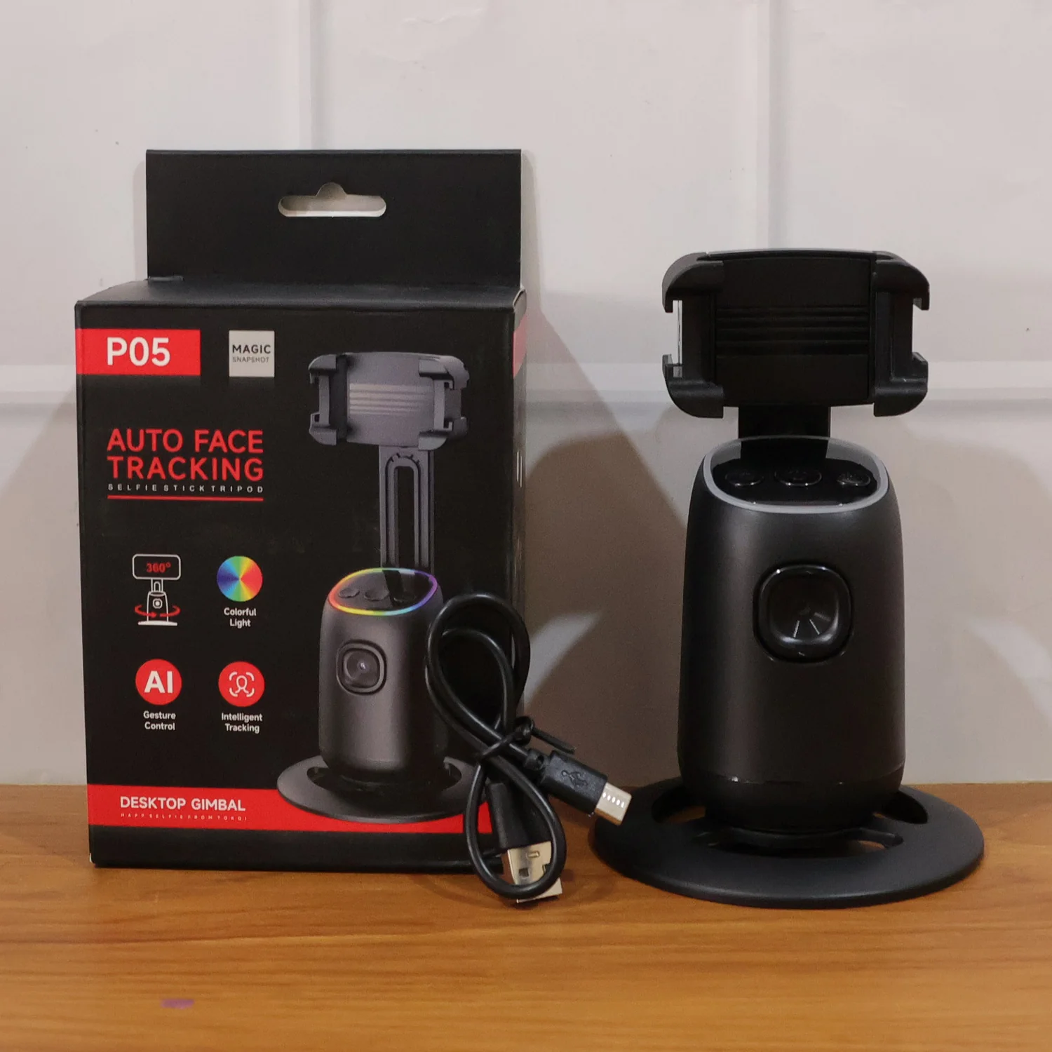 Smart AI Auto Face Tracking Mobile Holder (1 Pc) - Image 8