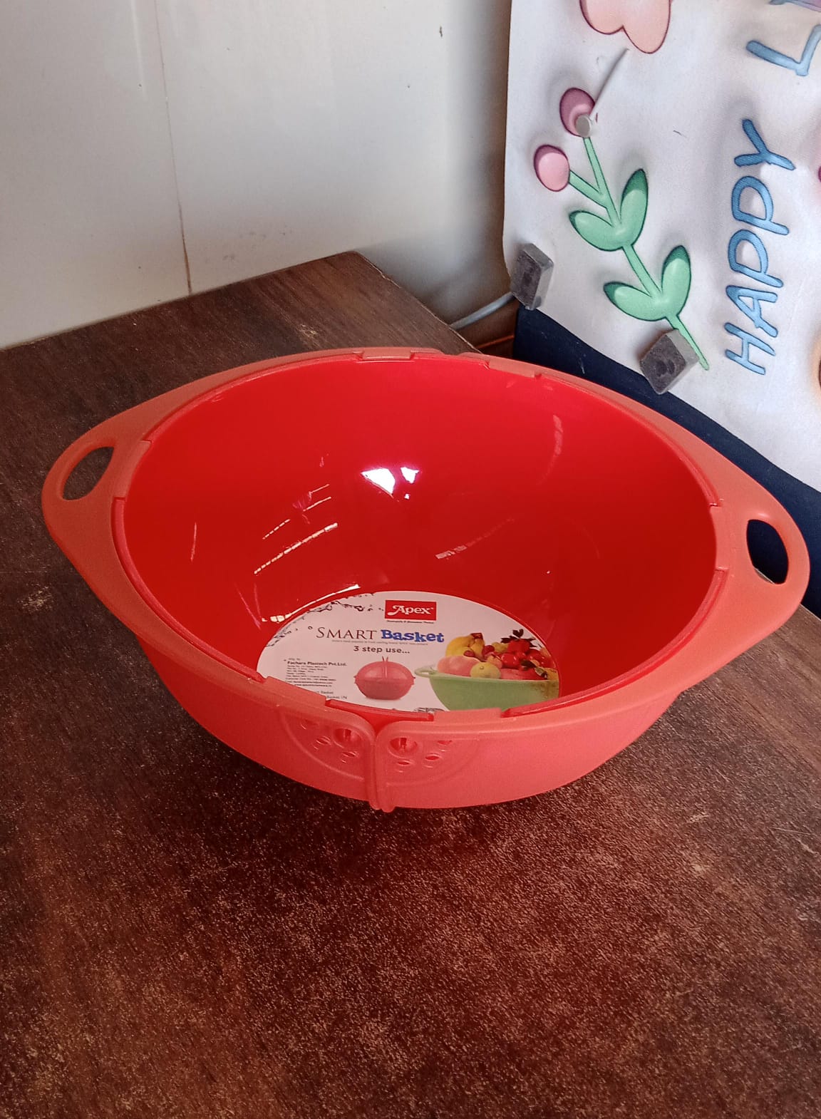Apex Smart Basket 3in1 Multiuse Fruit And Vegetable Bowl  (1 Pc / Mix Color) - Image 7